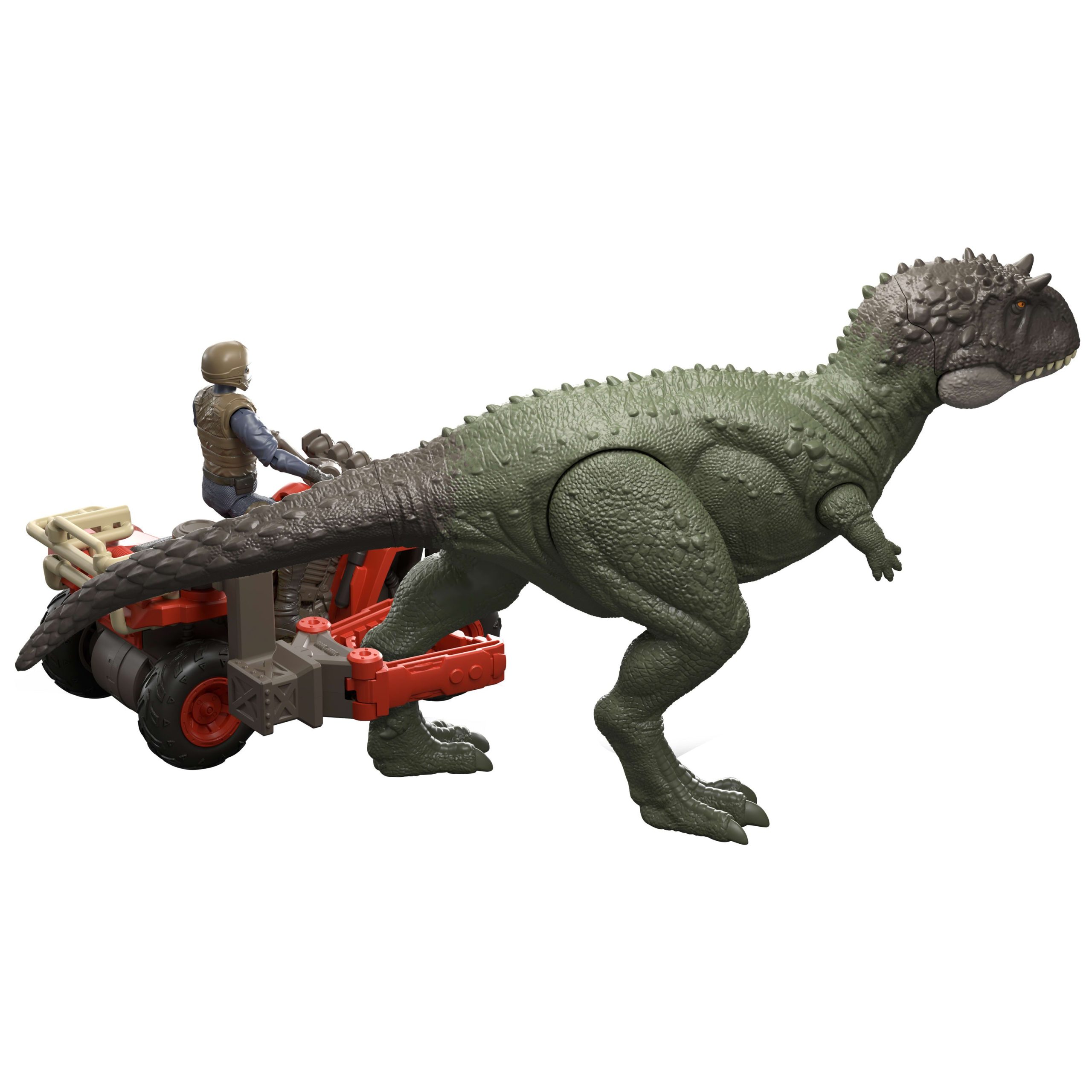 Jurassic World Capture Claw ATV Pack. Vehicle With Features. Human & Dinosaur Action Figures - Image 3