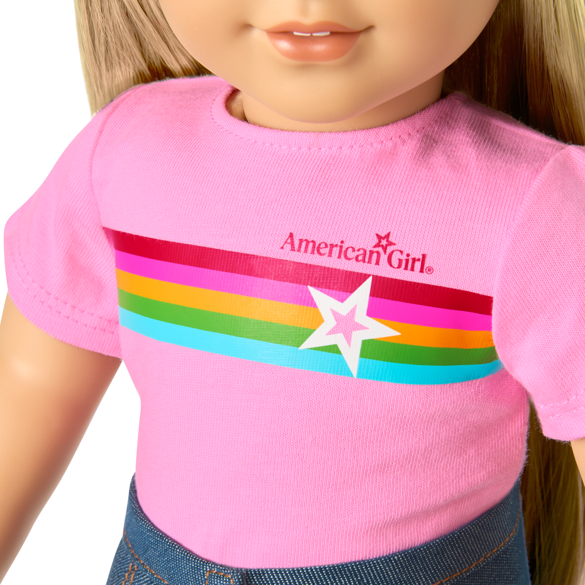 Truly Me™ 18-inch Doll #131 with straight blonde hair - Image 12