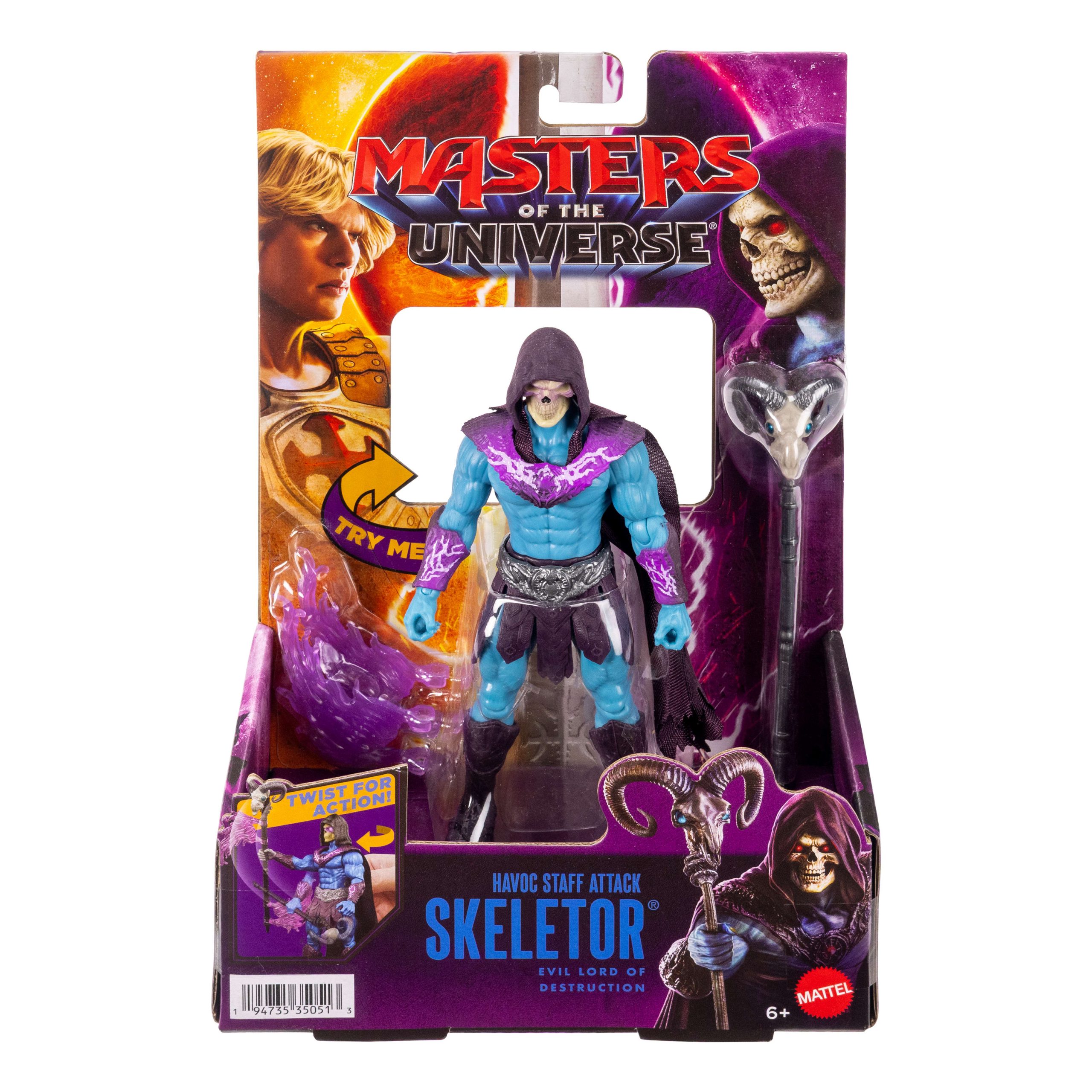 Masters Of The Universe 2026 Movie Feature Figure Toys. 5.5 inch Twist & Release Action. Good EVil - Image 2