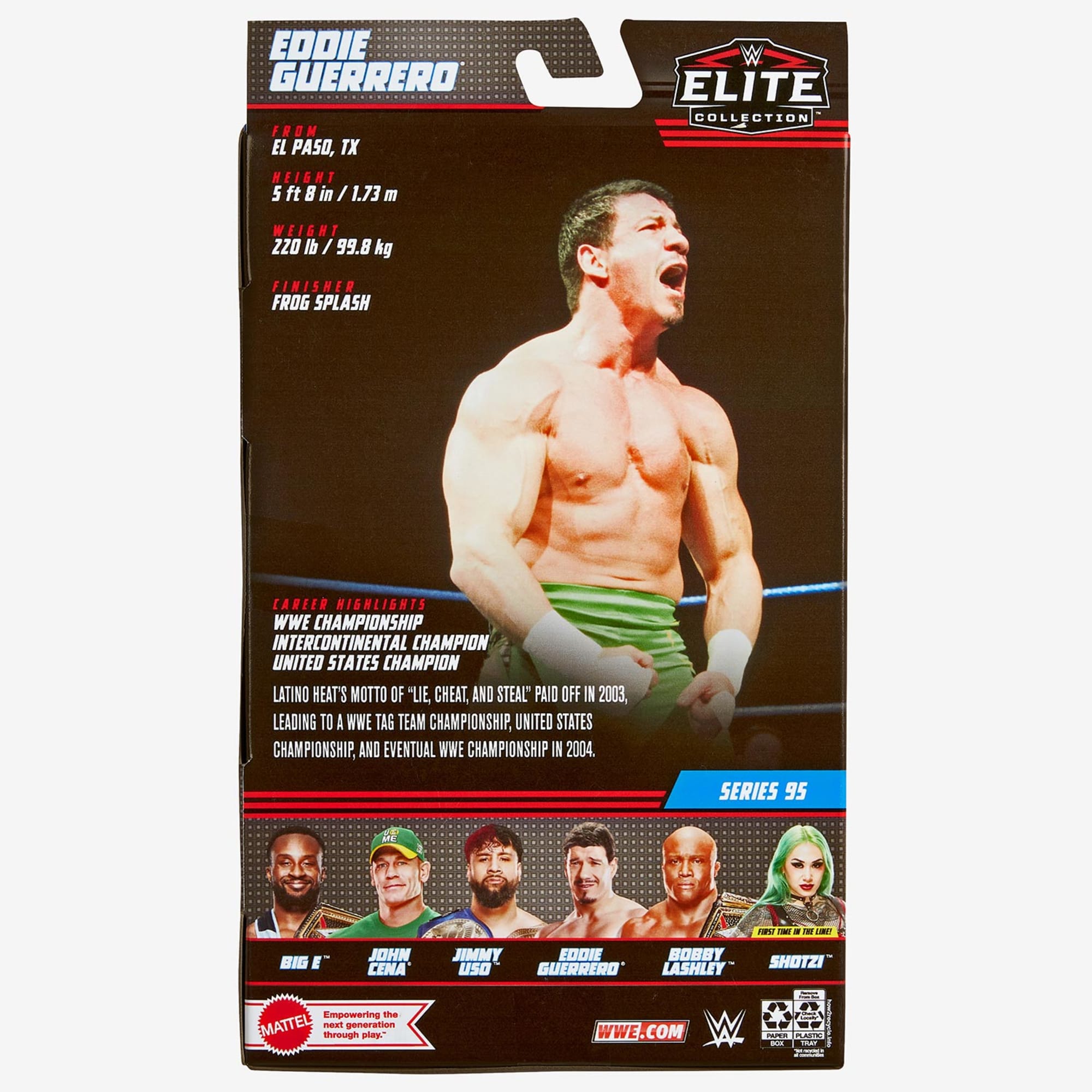 WWE Eddie Guerrero Elite Collection Action Figure - Image 7
