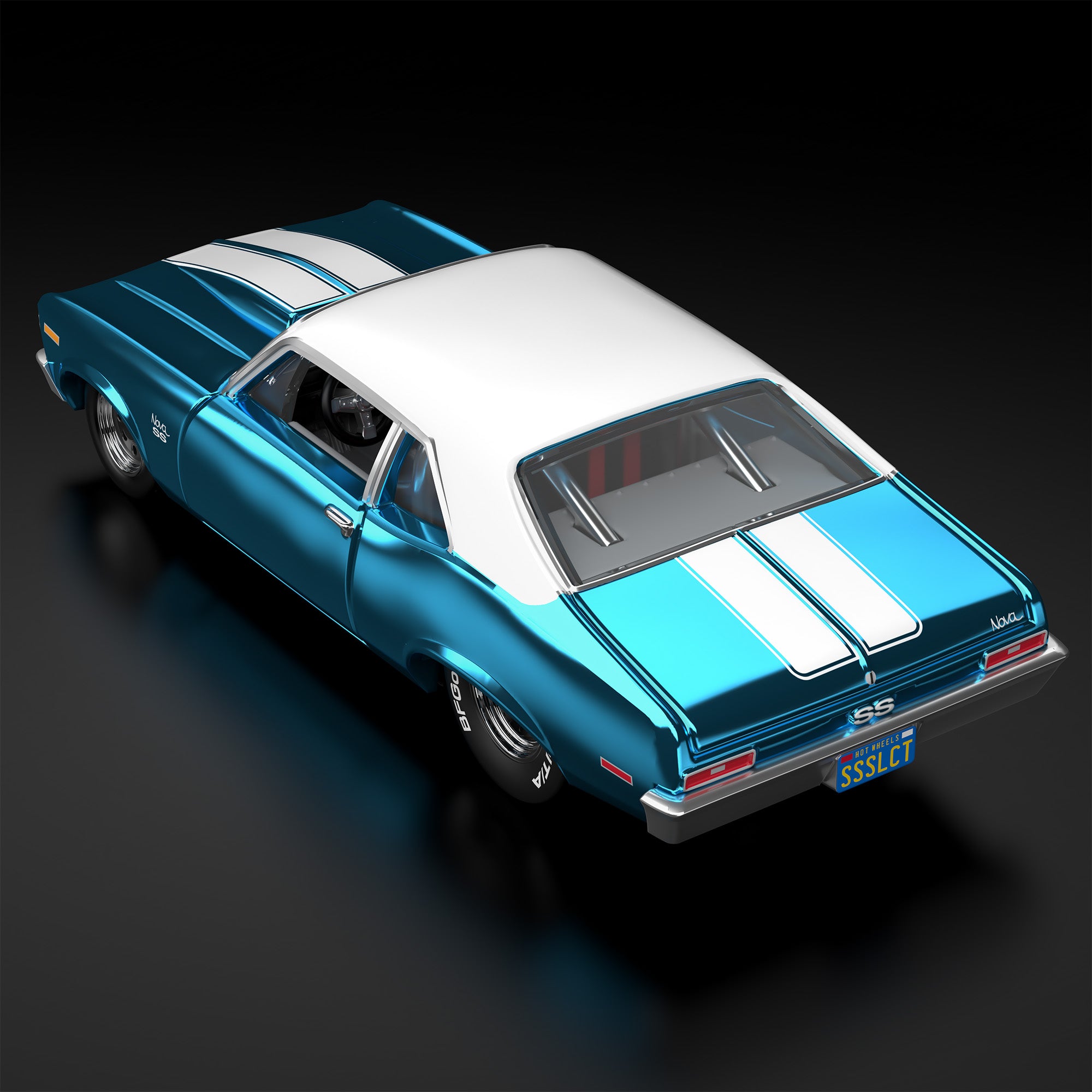 Hot Wheels RLC Exclusive sELECTIONs 1972 Chevy Nova SS - Image 6