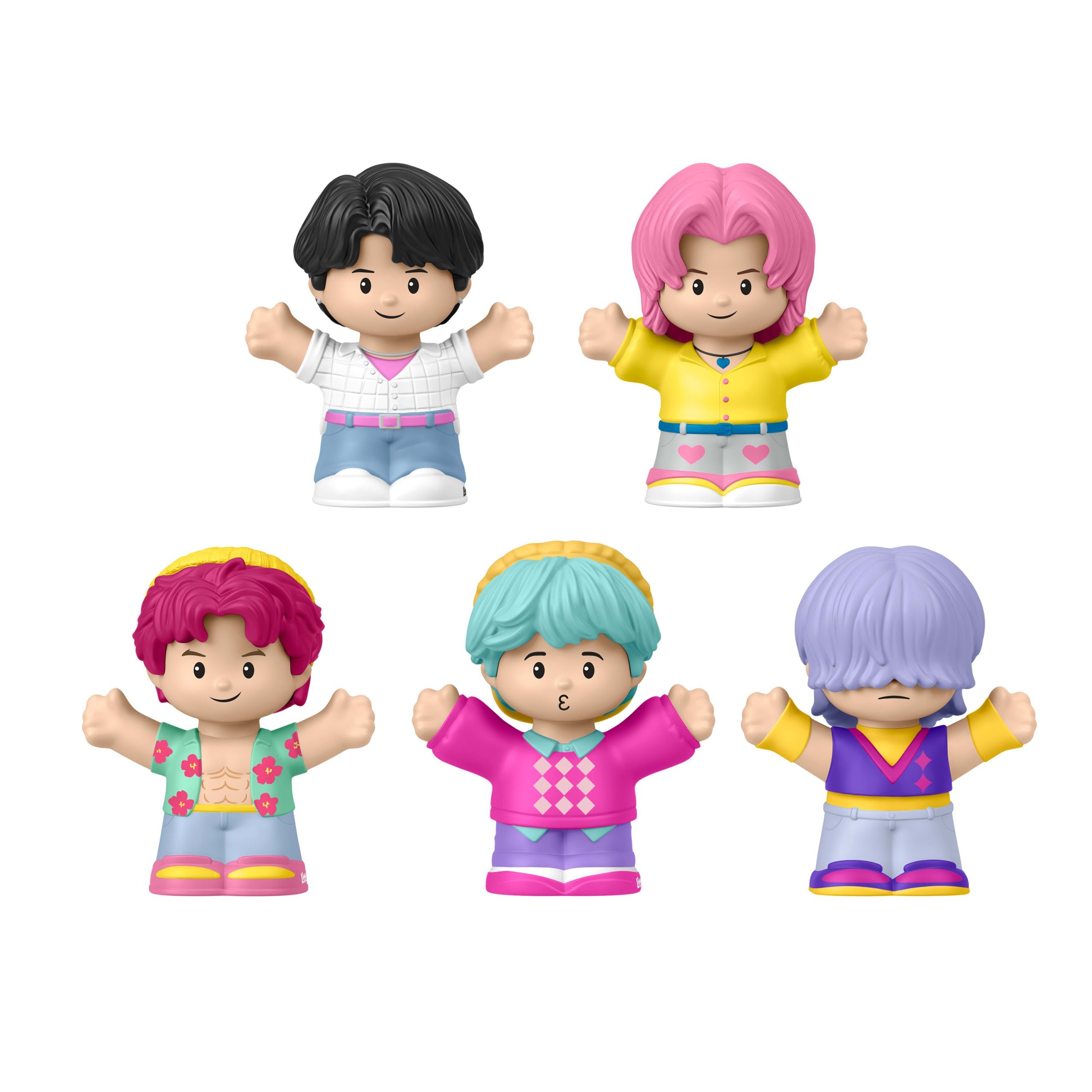 Coffret KPop demon Hunters: Saja Boys Little People Collector en Édition Spéciale. 5 Figurines - Image 2