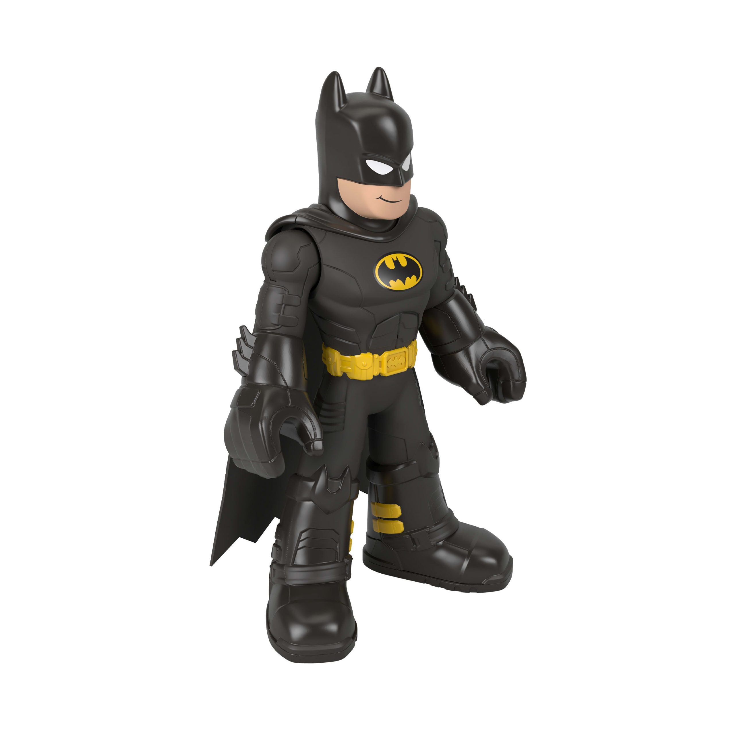 Imaginext DC Super Friends XL 9-Inch Batman Action Figure With Articulation. Wearing Hero Look - Image 4