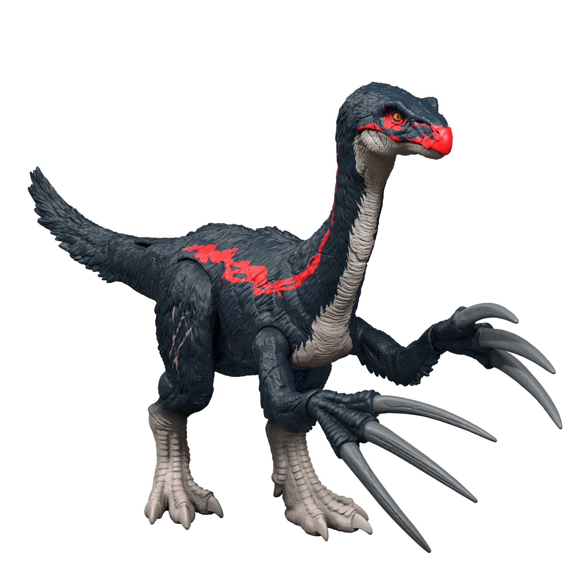 Figurine de Dinosaure Therizinosaurus Slash N Roar Monde Jurassique. Jouet D'Attaque Émettant des Sons. La Théorie du Chaos - Image 6