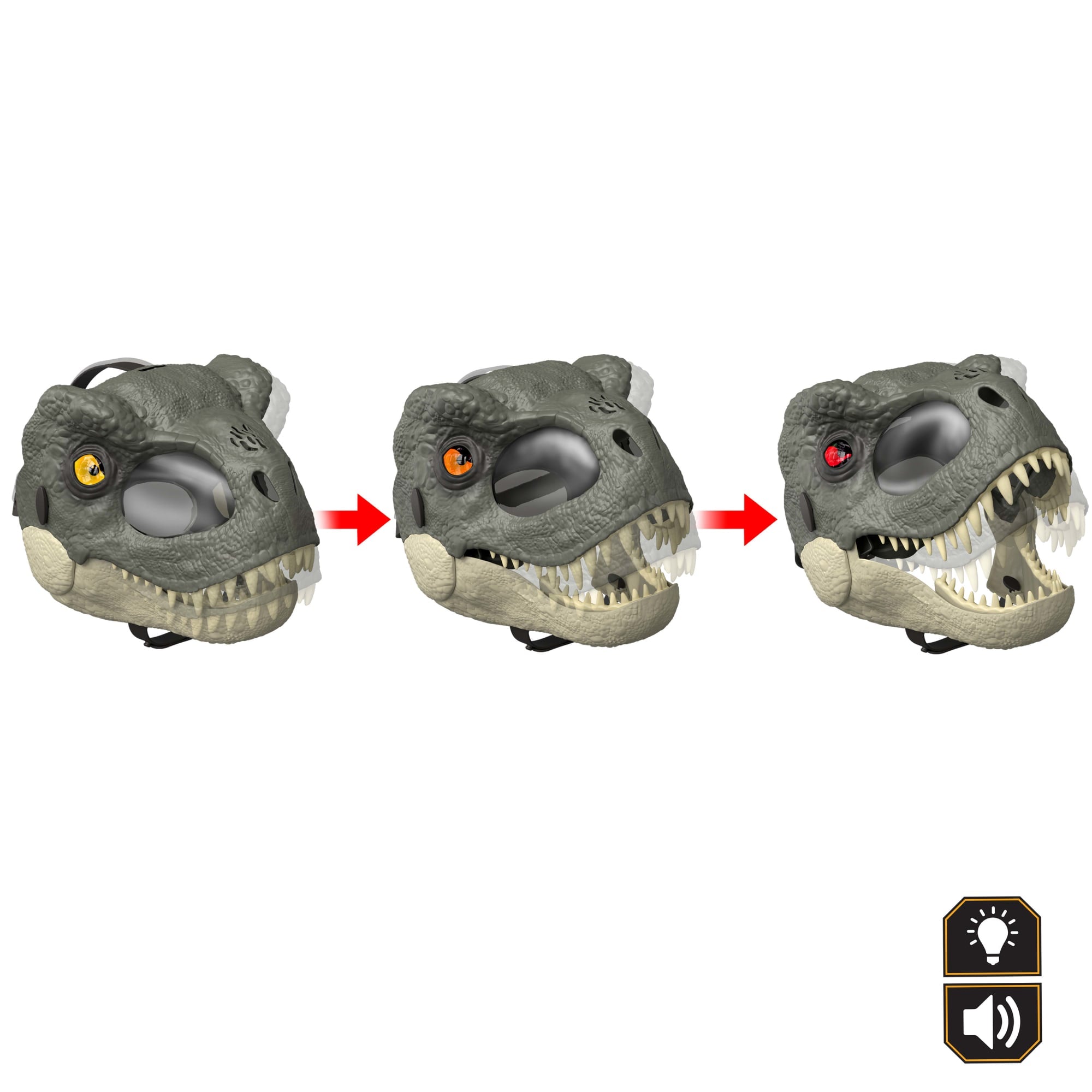Jurassic World Brinquedo Rebirth Máscara Luxo - Image 3