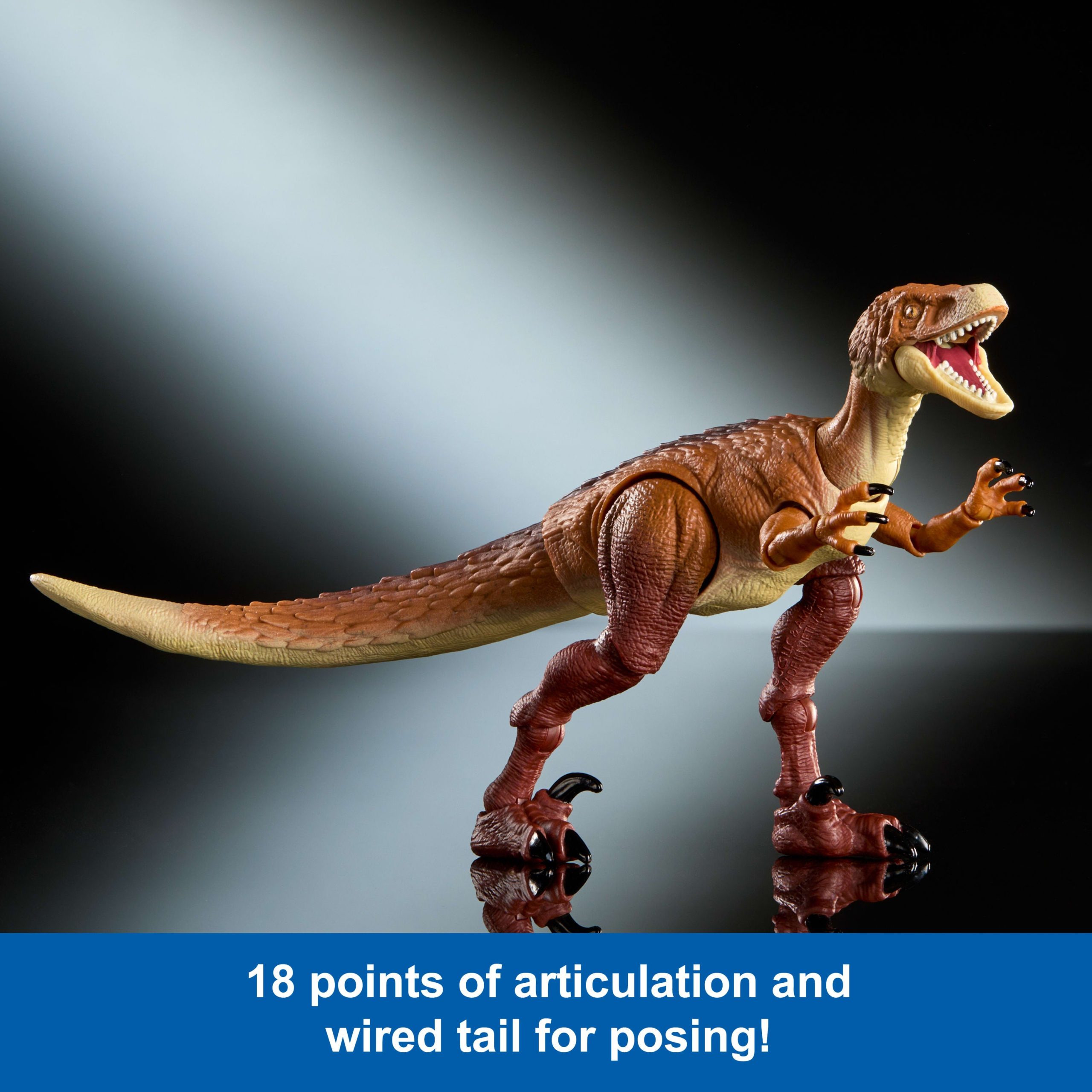Jurassic World Hammond Collection Ornitholestes Dinosaur Figure. Deluxe Design And 18 Articulations - Image 2