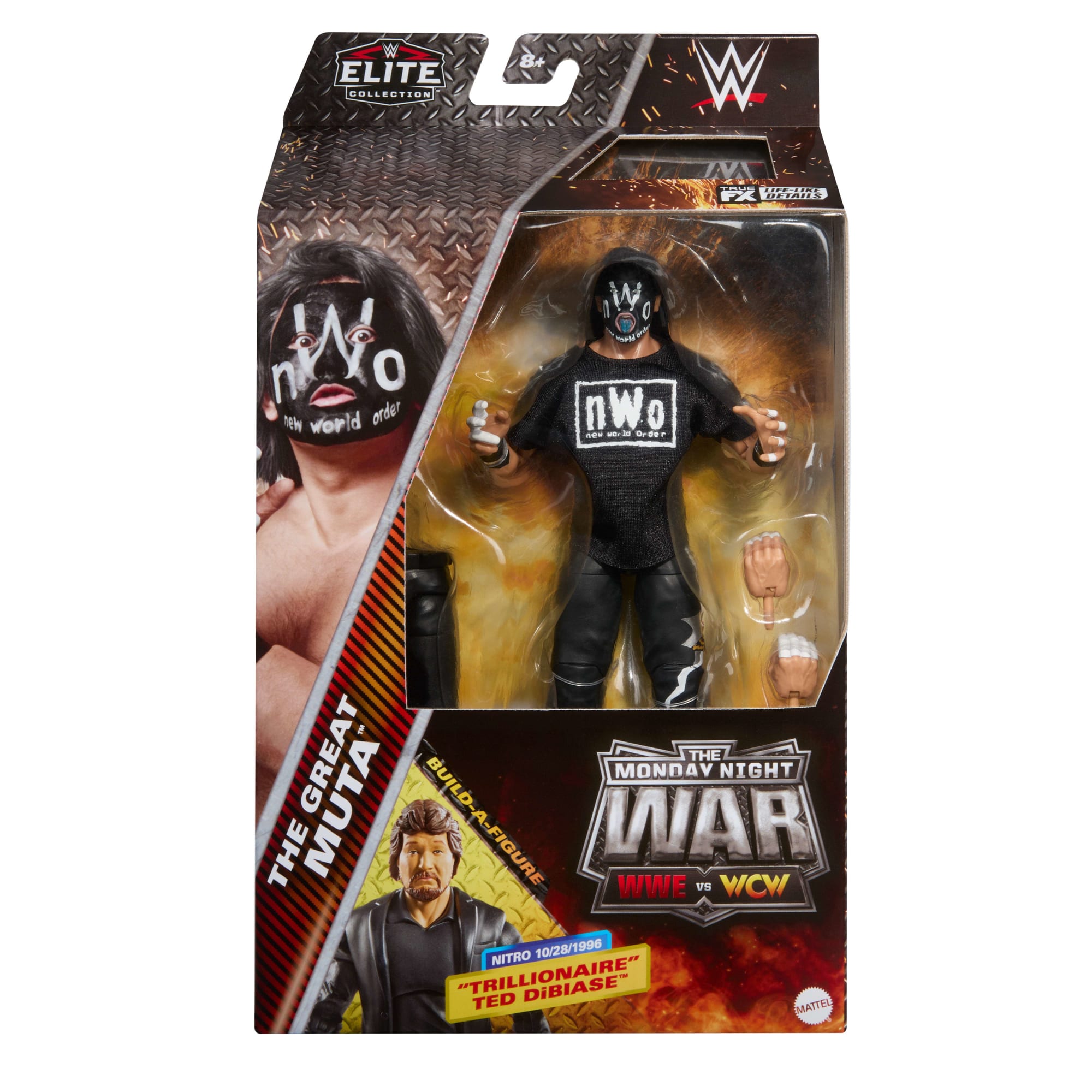 WWE Monday Night War Elite Collection The Great Muta Action Figure - Image 8