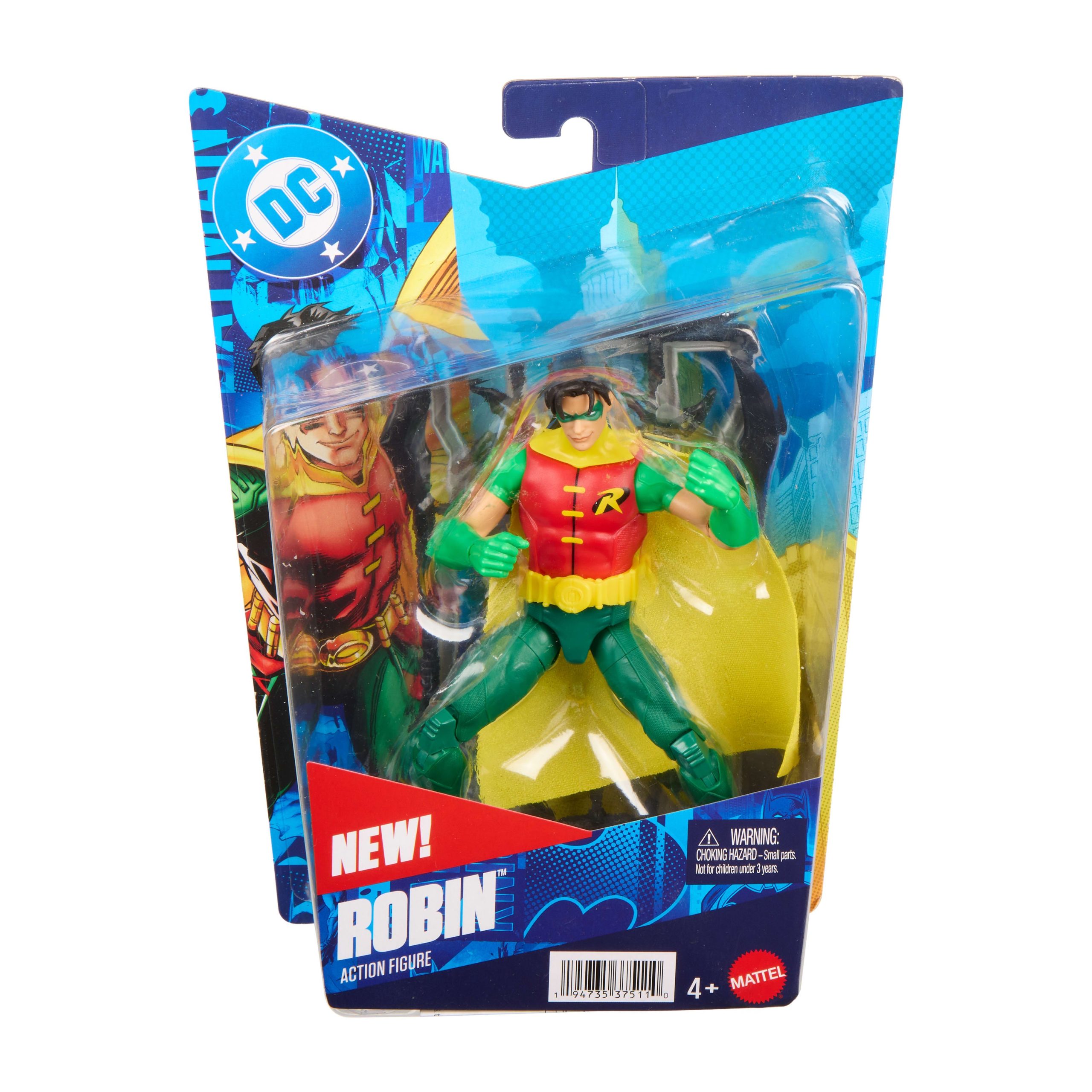 DC Premier 6.5 Inch Robin Action Figure Series 1. Detailed Design 22 Articulations & Cape - Image 6