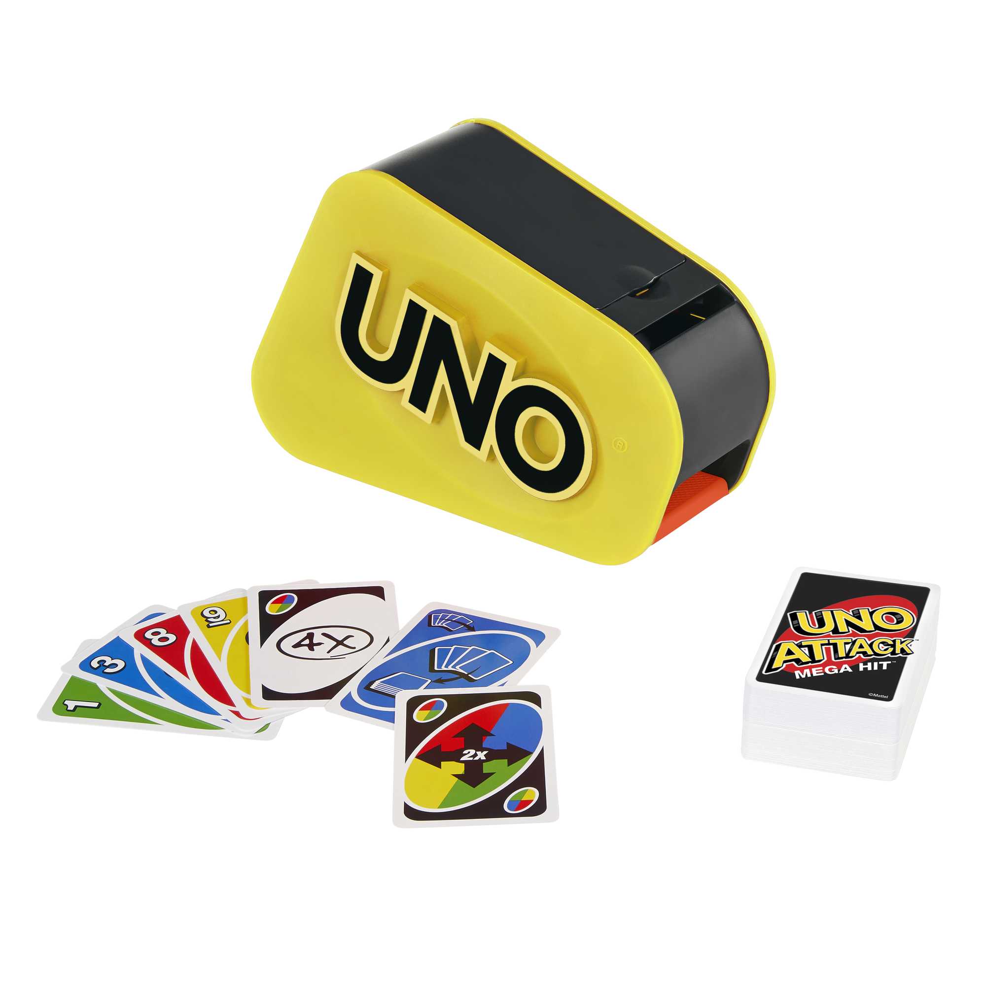 UNO Attack MEGA Hit Card Game For Kids. Adults And Family Night. Card Blaster - Image 5