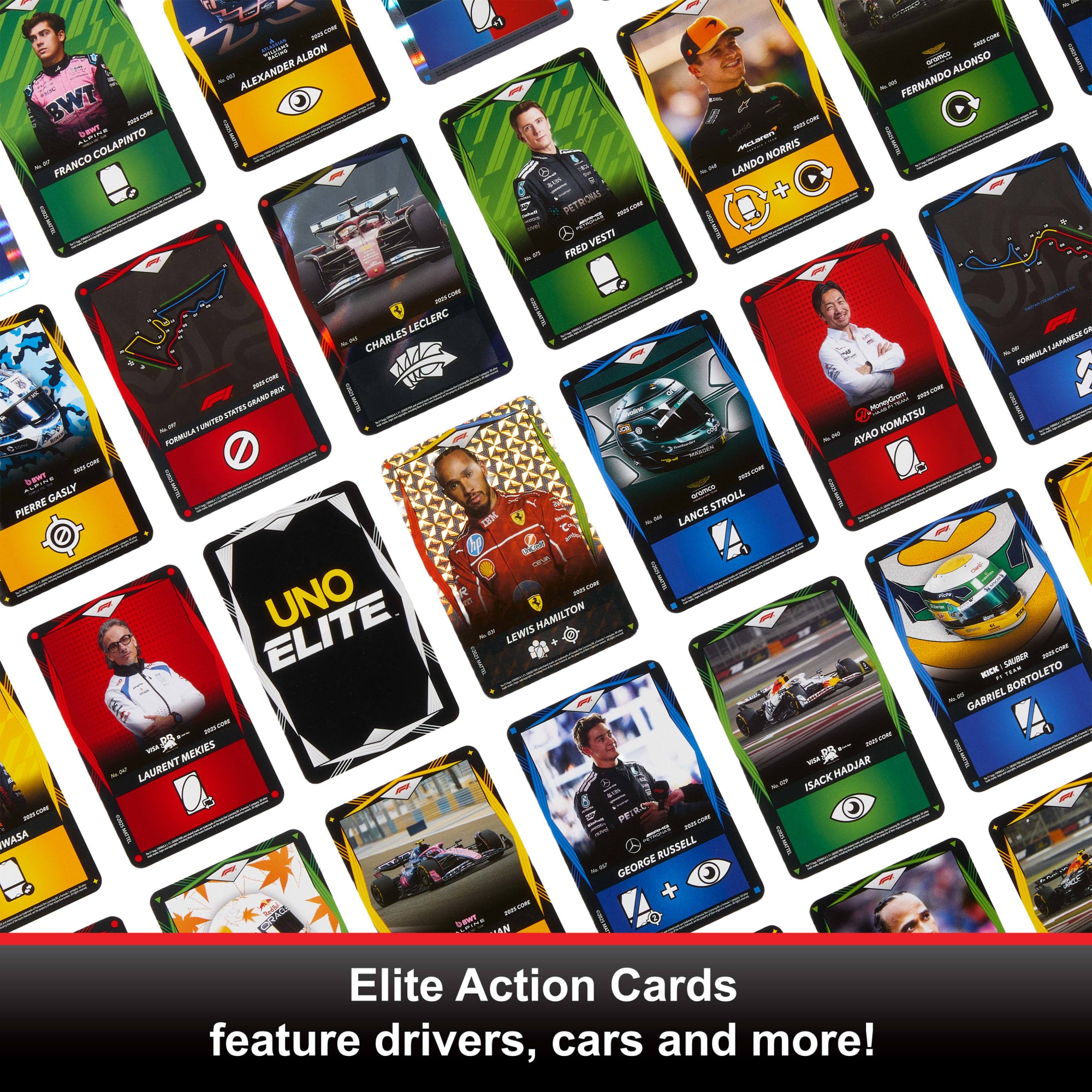 UNO Elite Formula 1 2025 Core Edition Booster Set 2 Pack - Image 4
