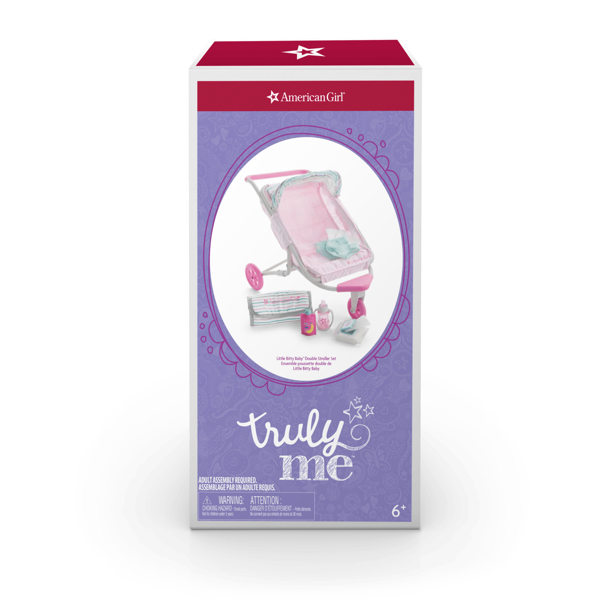 Little Bitty Baby™ Double Stroller Set for 7.75-inch Dolls - Image 7