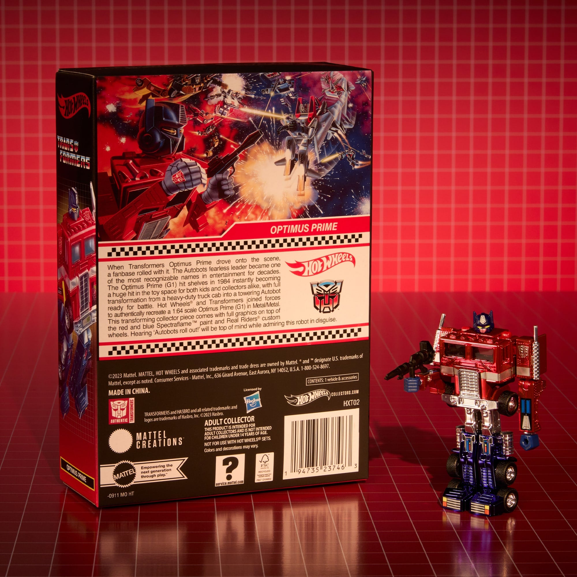 Hot Wheels Transformers Optimus Prime - Image 21