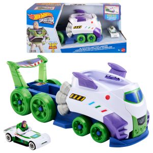 Hot Wheels Superstar Speeders Disney And Pixar Hi-Tech Buzz Lightyear Launcher