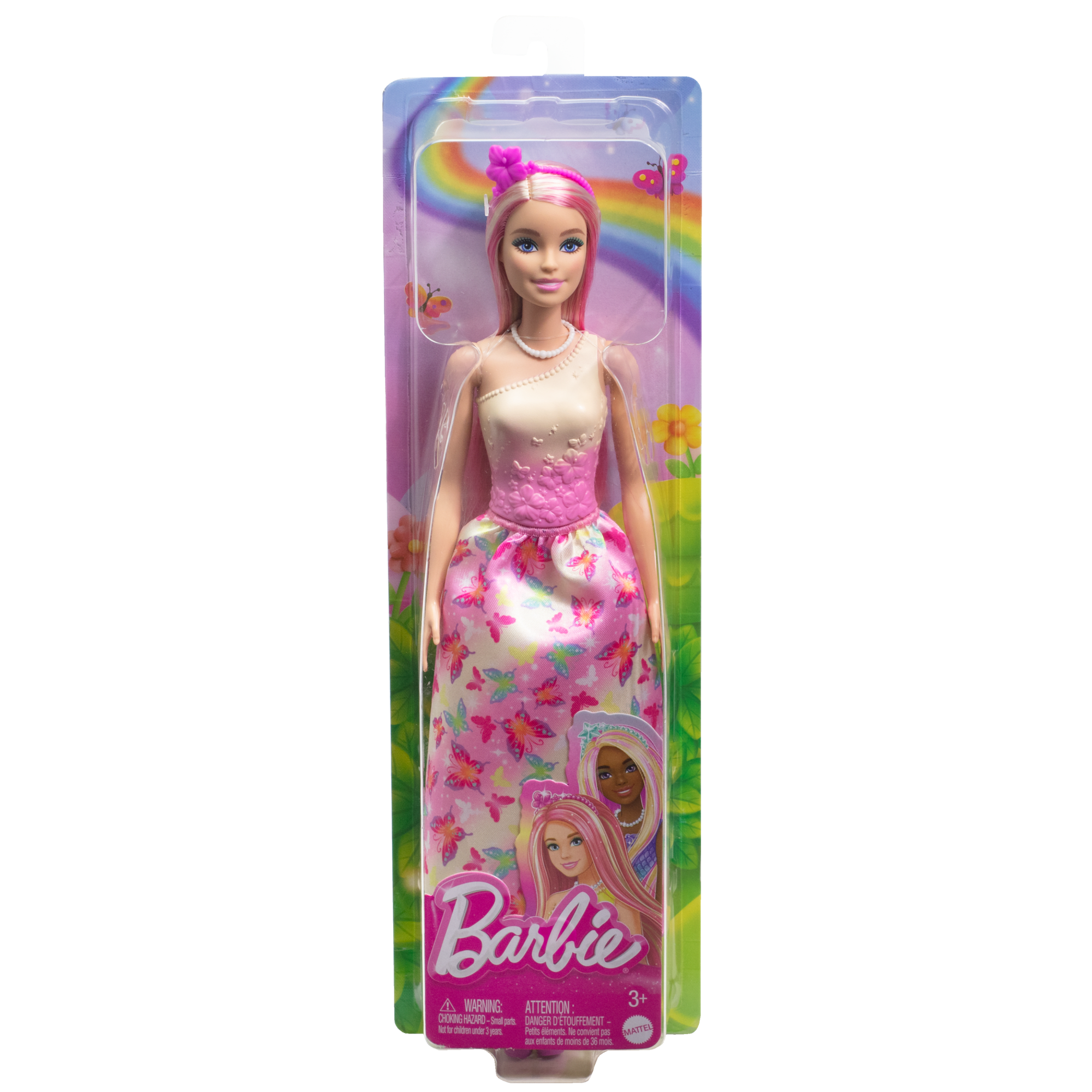 Barbie Fantasia Boneca Donzela Vestido de Sonho Rosa - Image 6