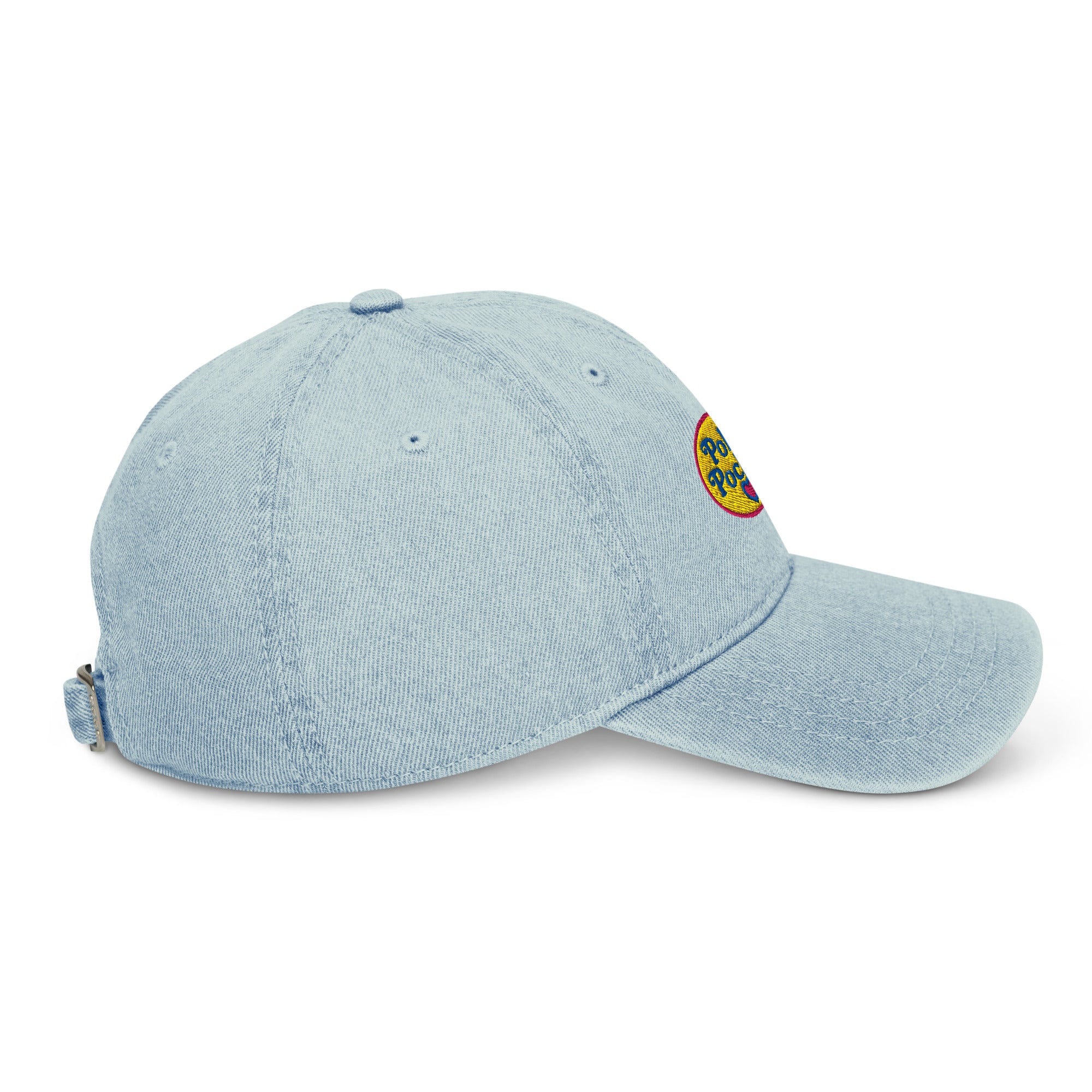 Polly Pocket Logo Light Blue Denim Hat - Image 5