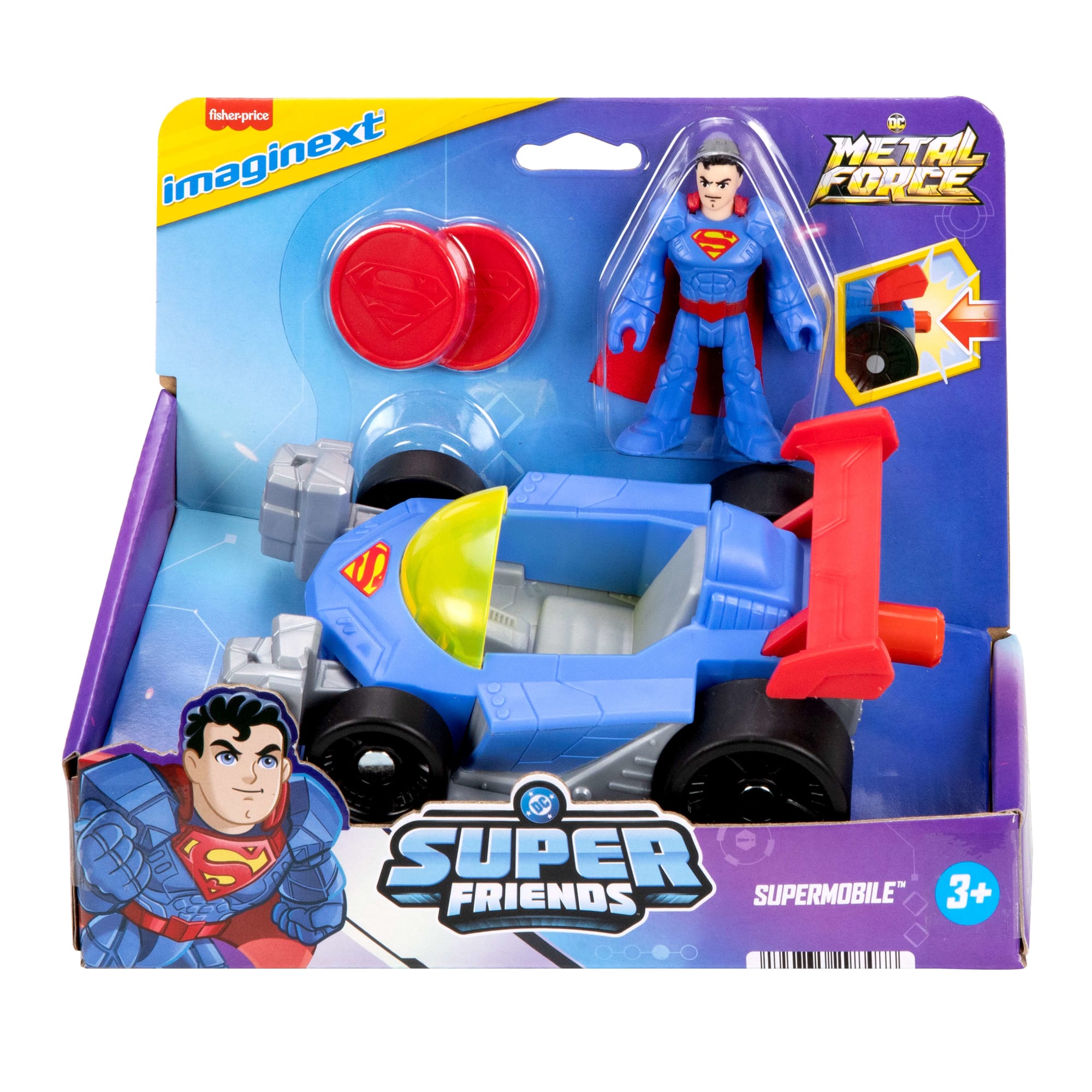 Imaginext DC Super Friends Set de Juego Superman y Vehículo - Image 6
