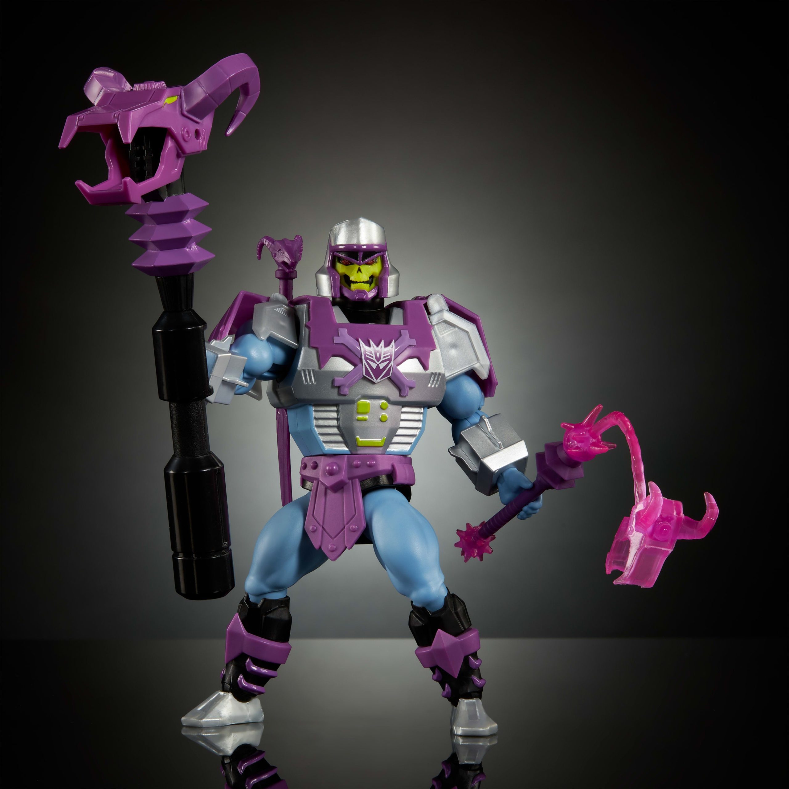 Masters of the Universe Origins Figura de Acción Skeletor Armadura Megatron - Image 4