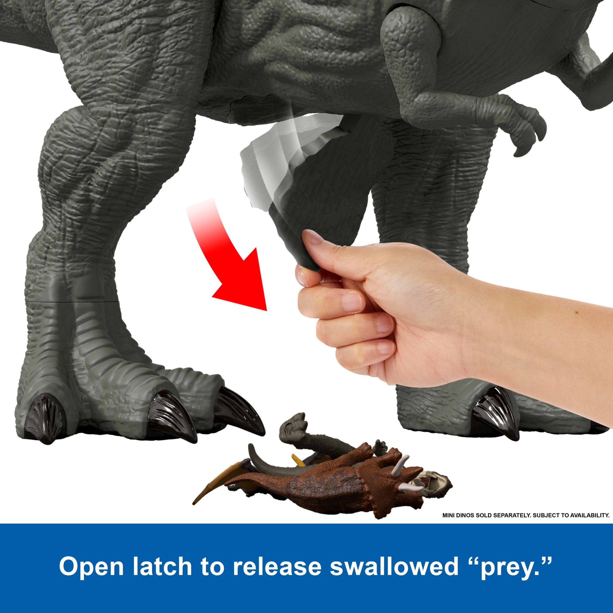Jurassic World Rebirth Super Colossal Tyrannosaurus Rex Action Figure. T-Rex Dinosaur Movie Toy - Image 4