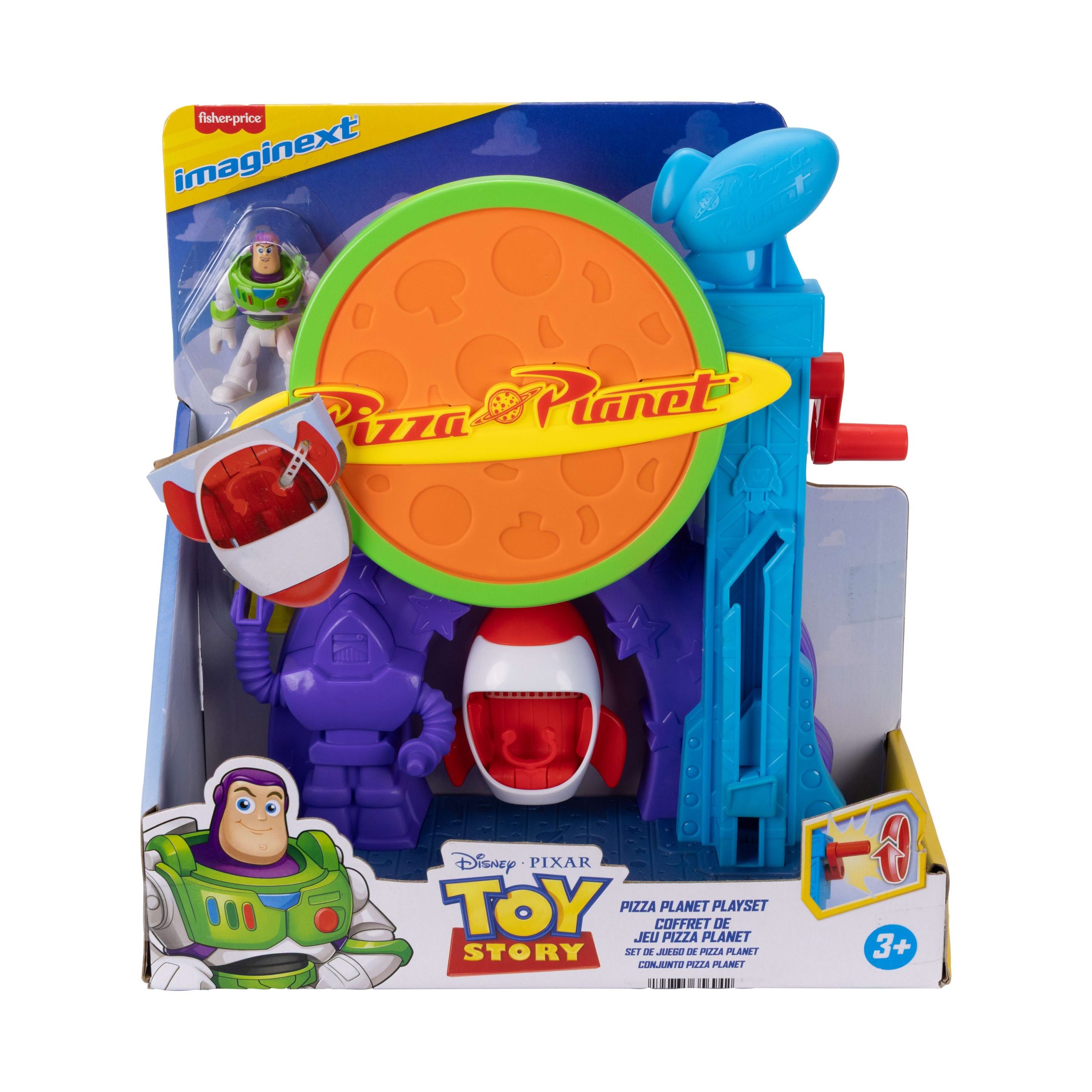 Imaginext Toy Story Set de Juego Set de Pizza Planet con Buzz y Alien - Image 6