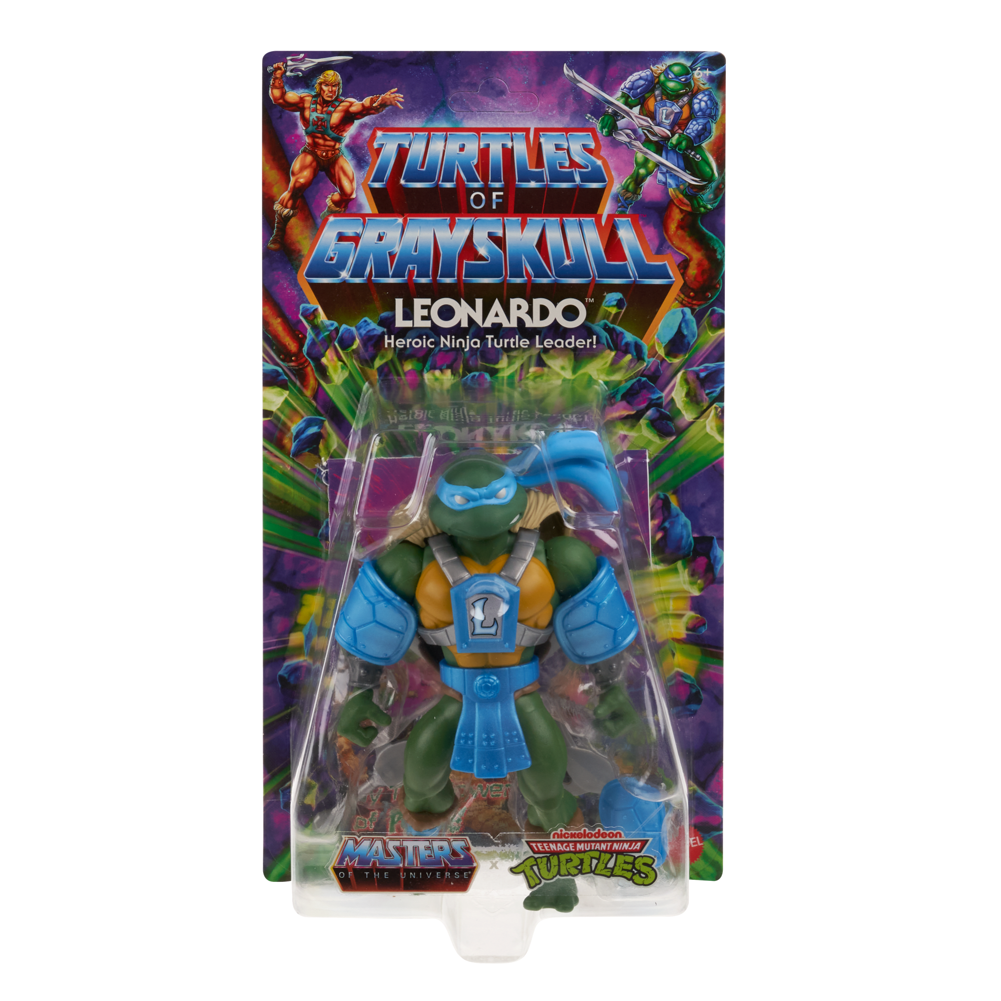 Masters of the Universe Origins Turtles of Grayskull Leonardo Action Figure - Image 8