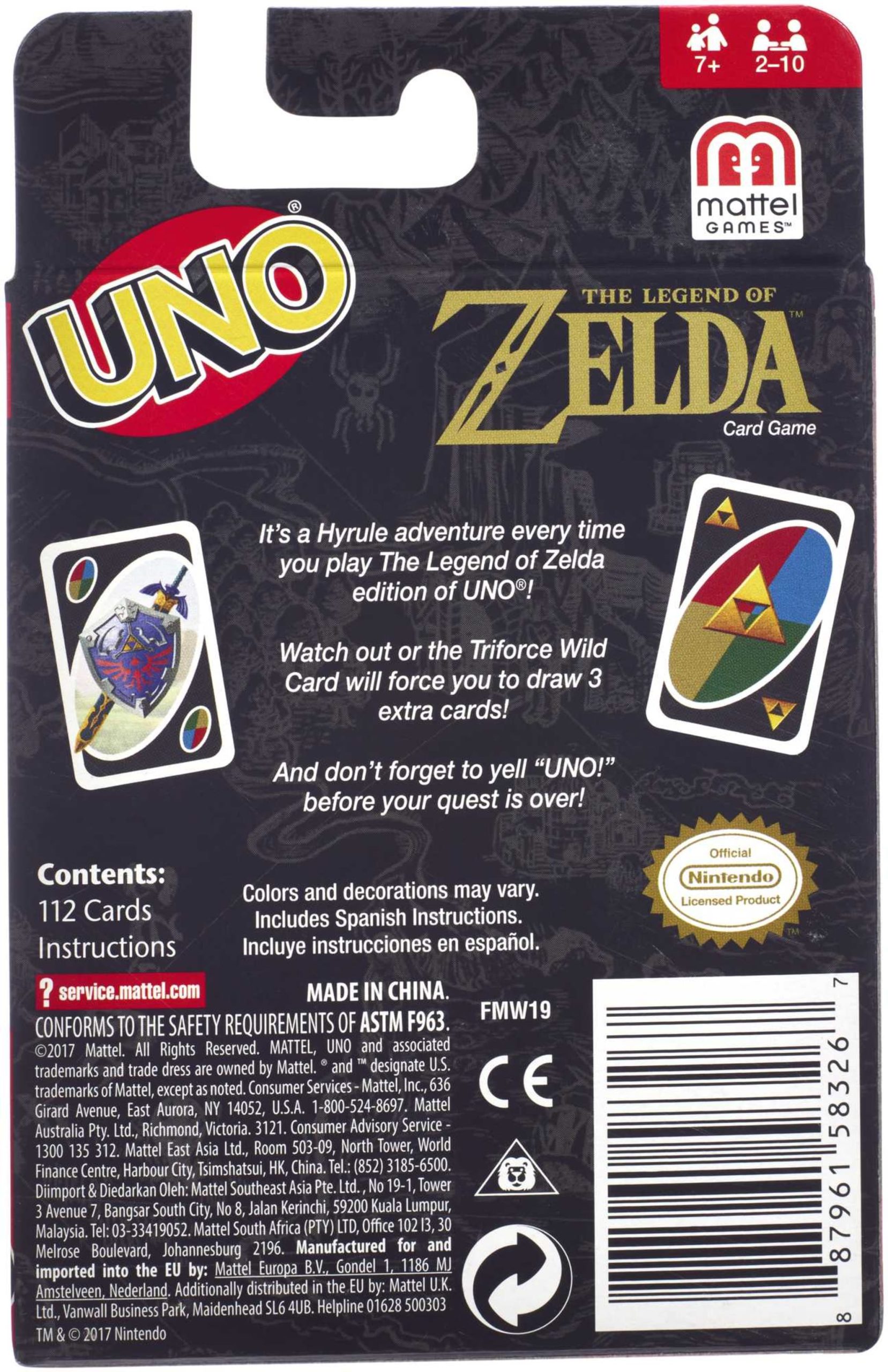 Zelda UNO Card Game Special Legend Rule Exclusive Edition - Image 6