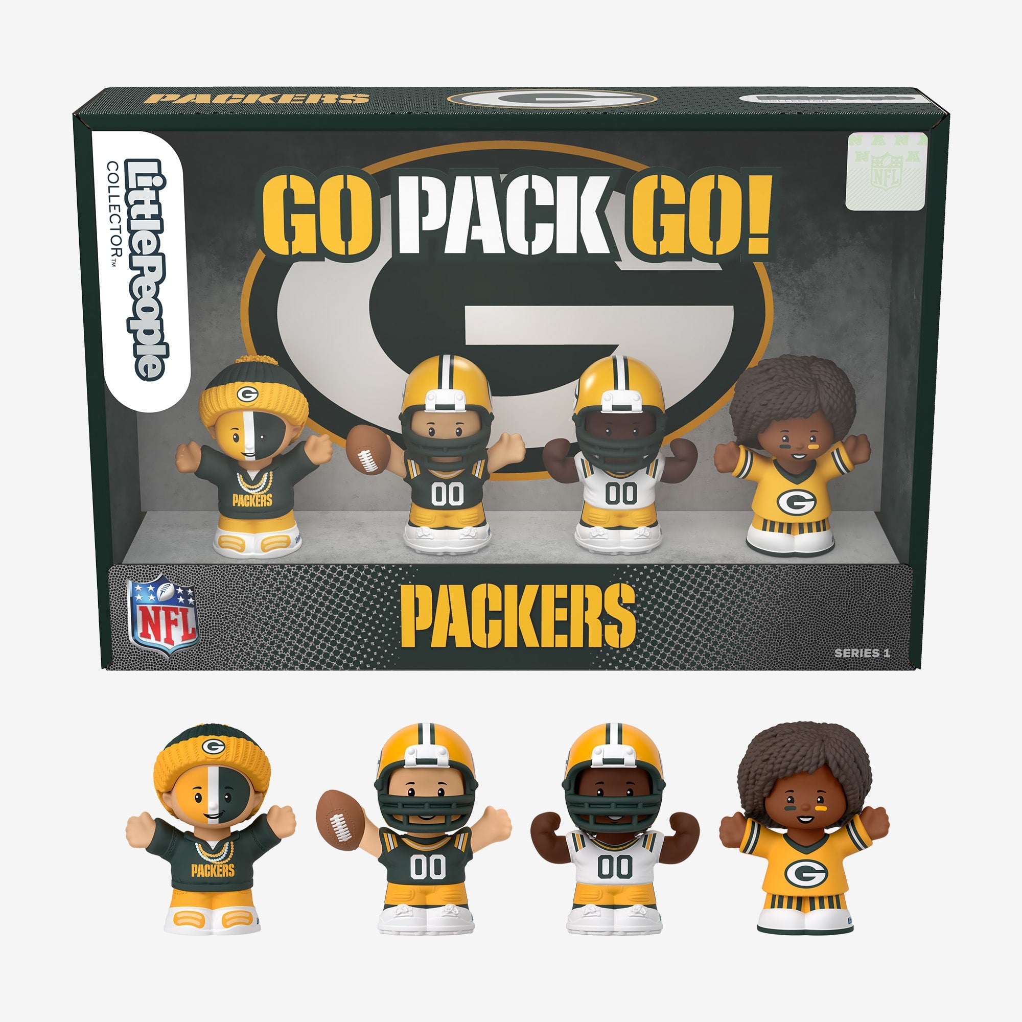 Little People Collector x NFL Green Bay Packers Set - Image 4