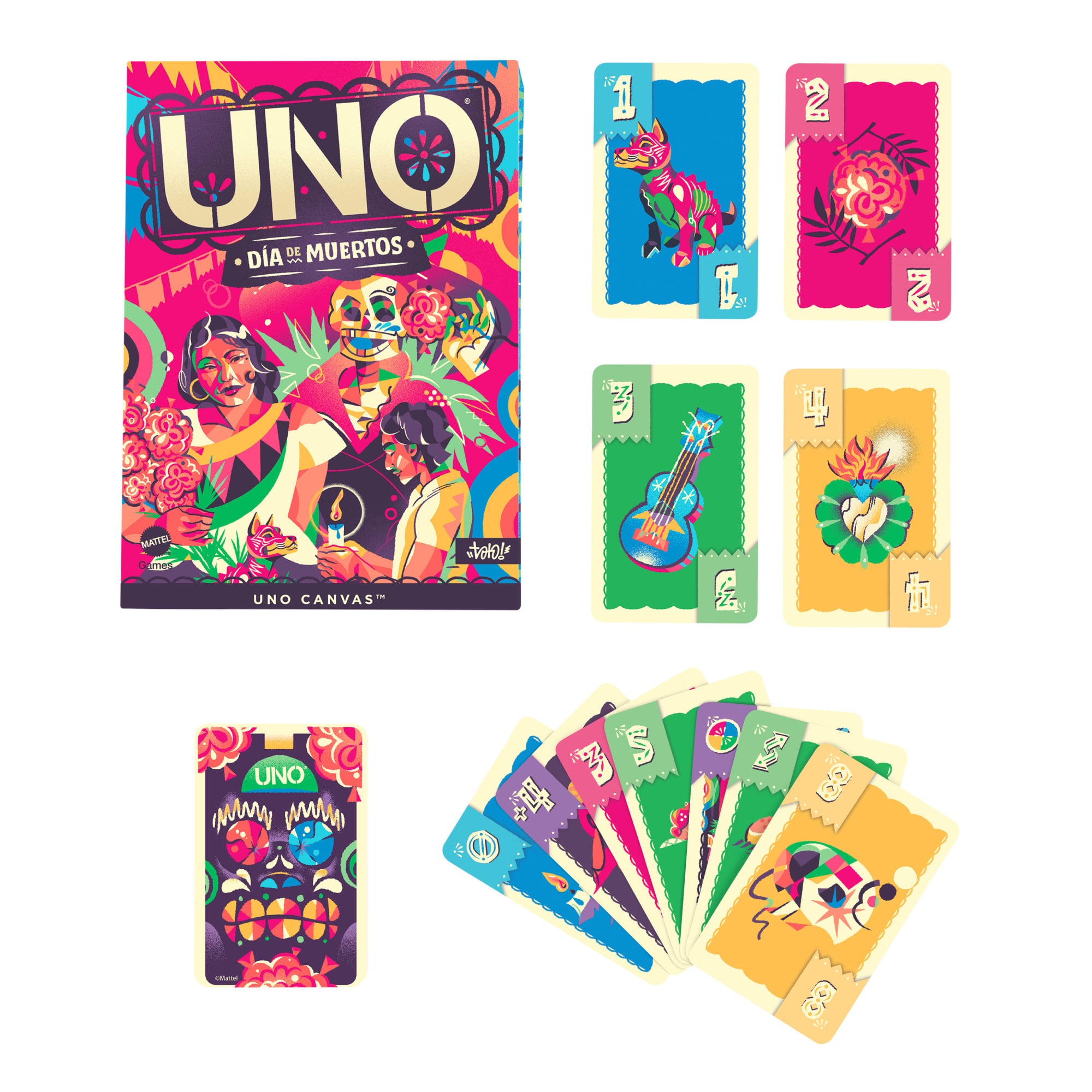 UNO Juego de Cartas Día de Muertos - Image 5