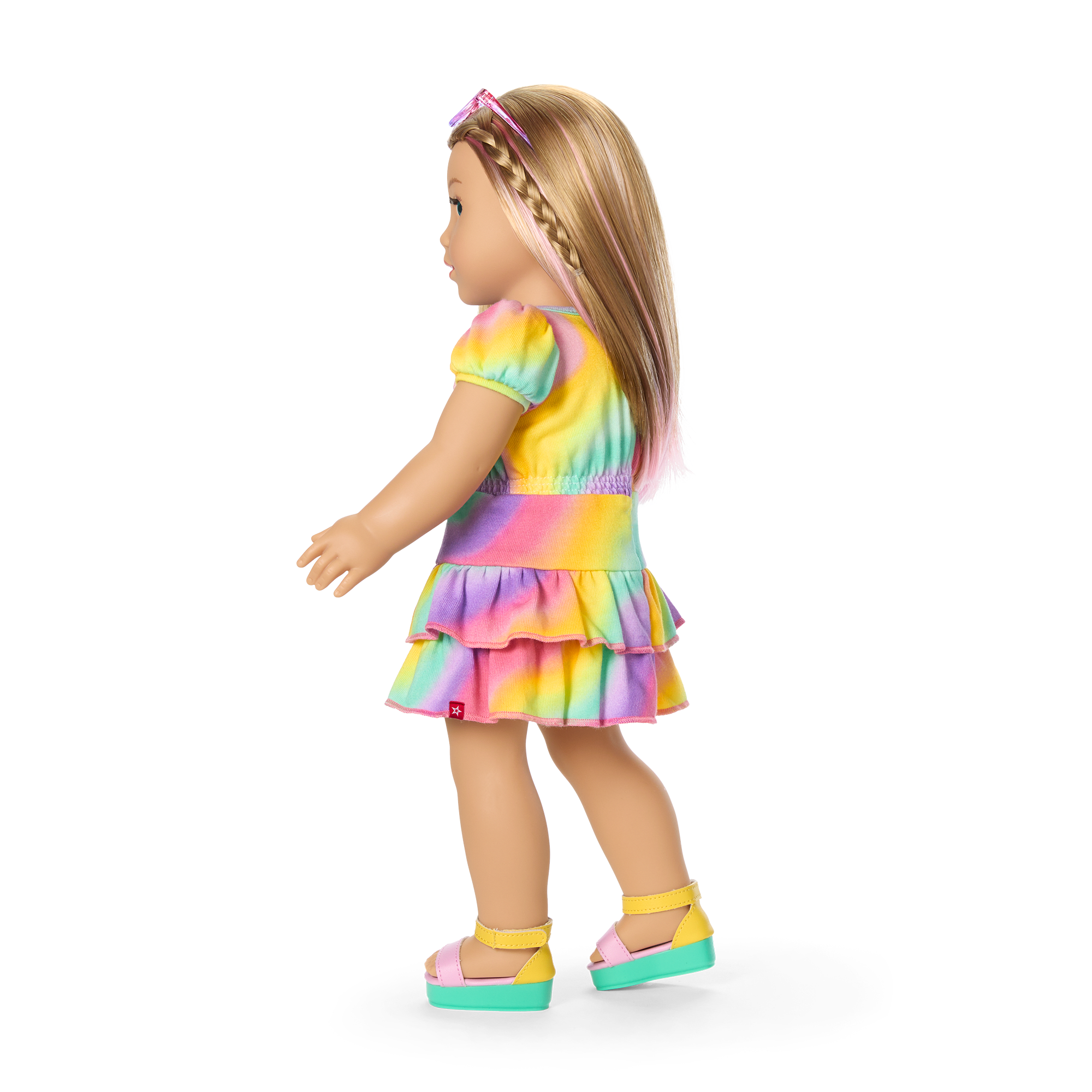 Summer's™ Rainbow Swirl Dress for Girls & 18-inch Dolls + Summer Doll (Girl of the Year™ 2025) - Image 2