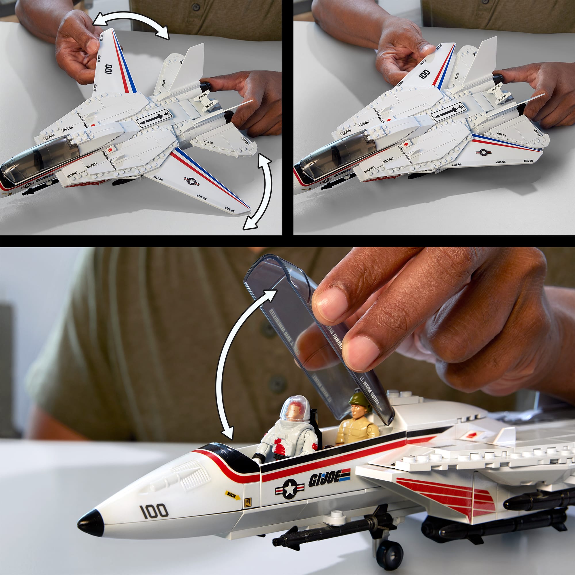 MEGA G.I. JOE Skystriker vs. COBRA H.I.S.S. Building Set - Image 8