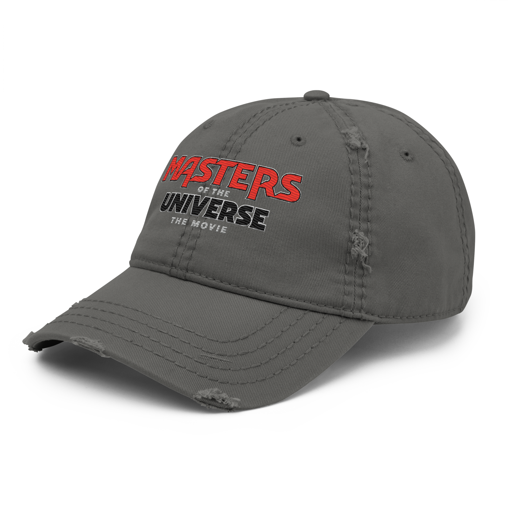Masters of the Universe The Movie Logo Grey Dad Hat - Image 2