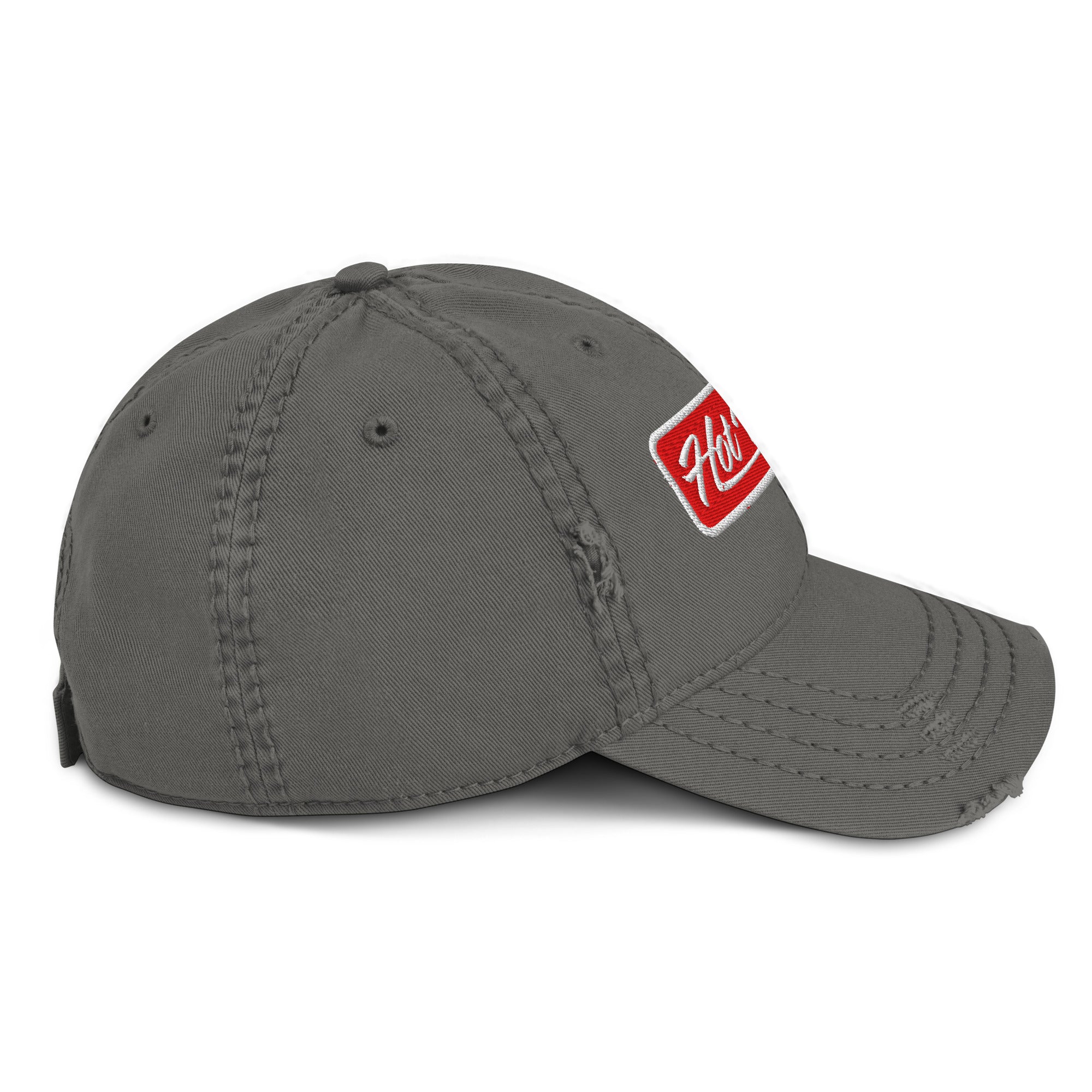 Hot Wheels Logo Grey Dad Hat - Image 3