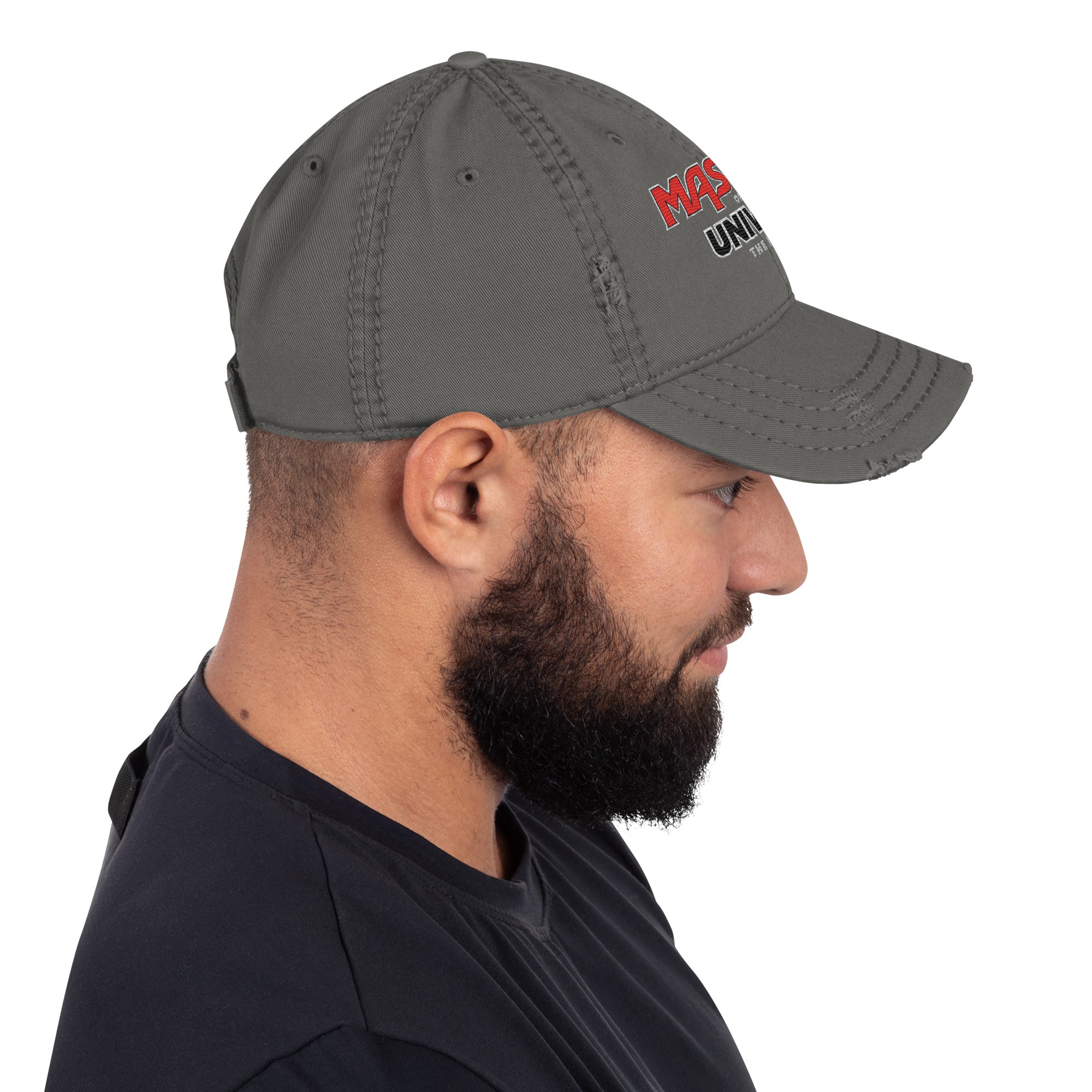 Masters of the Universe The Movie Logo Grey Dad Hat - Image 7