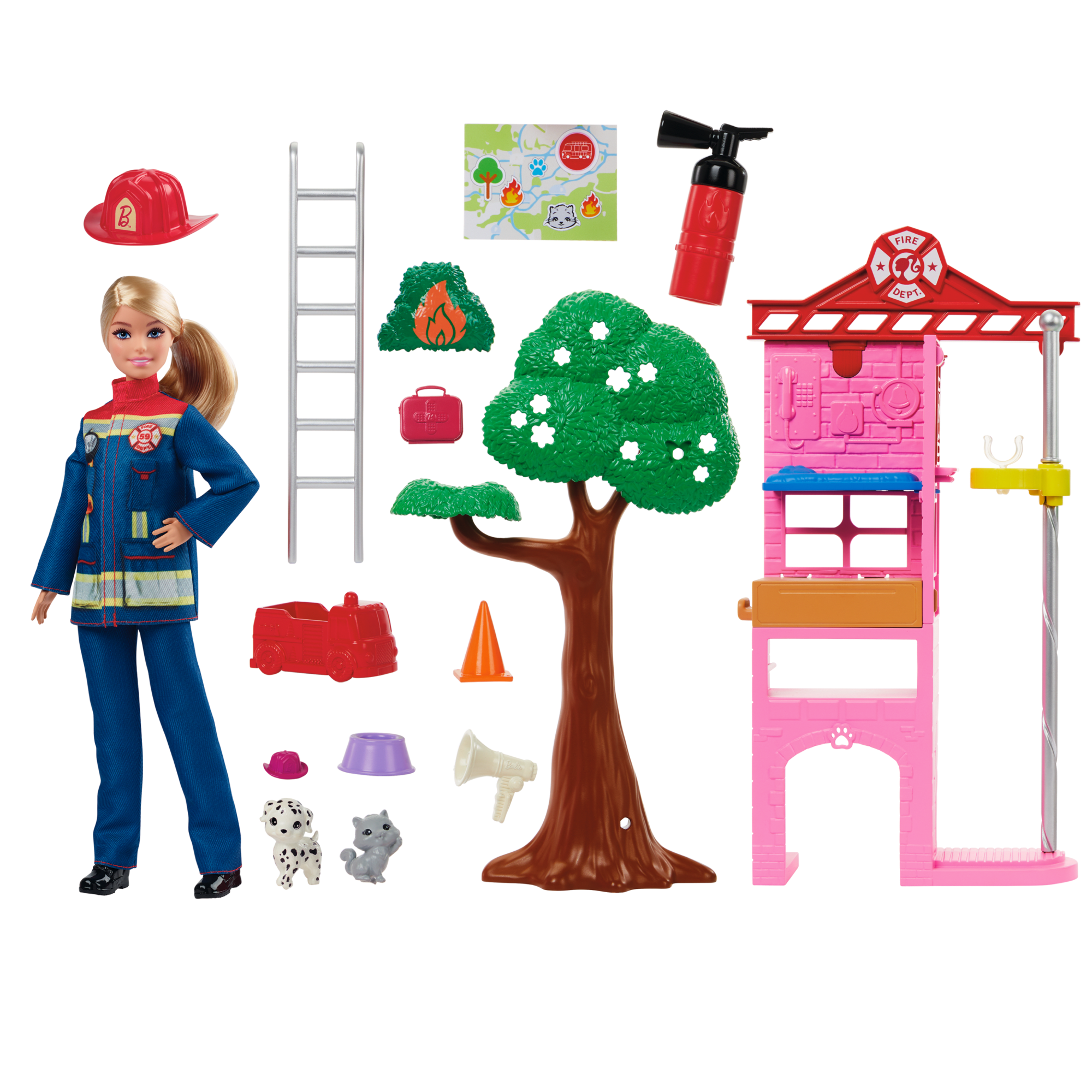Barbie®-Barbie Pompière-Coffret - Image 4