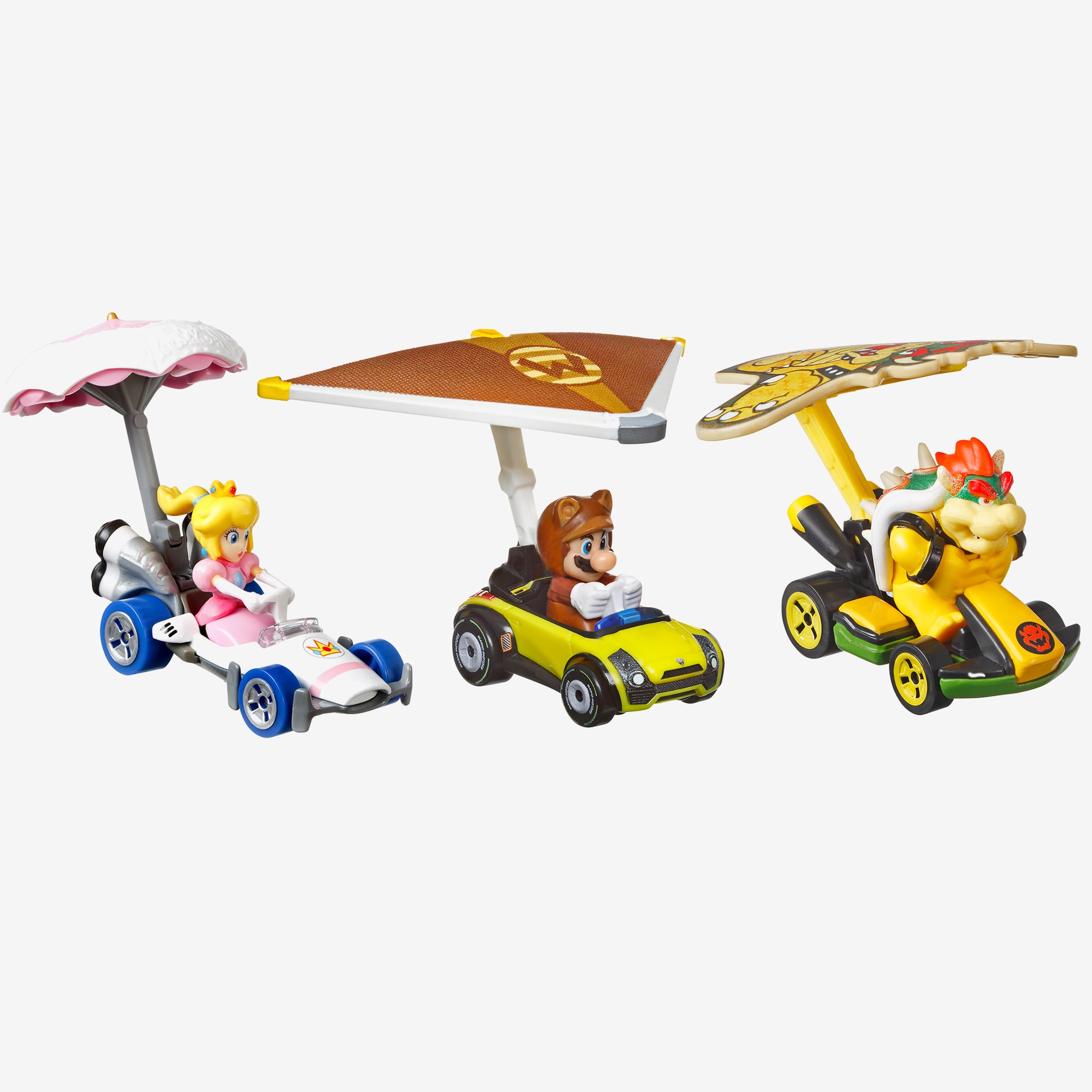 Hot Wheels MARIOKART Vehicle + Glider. Set of 3 - Image 3