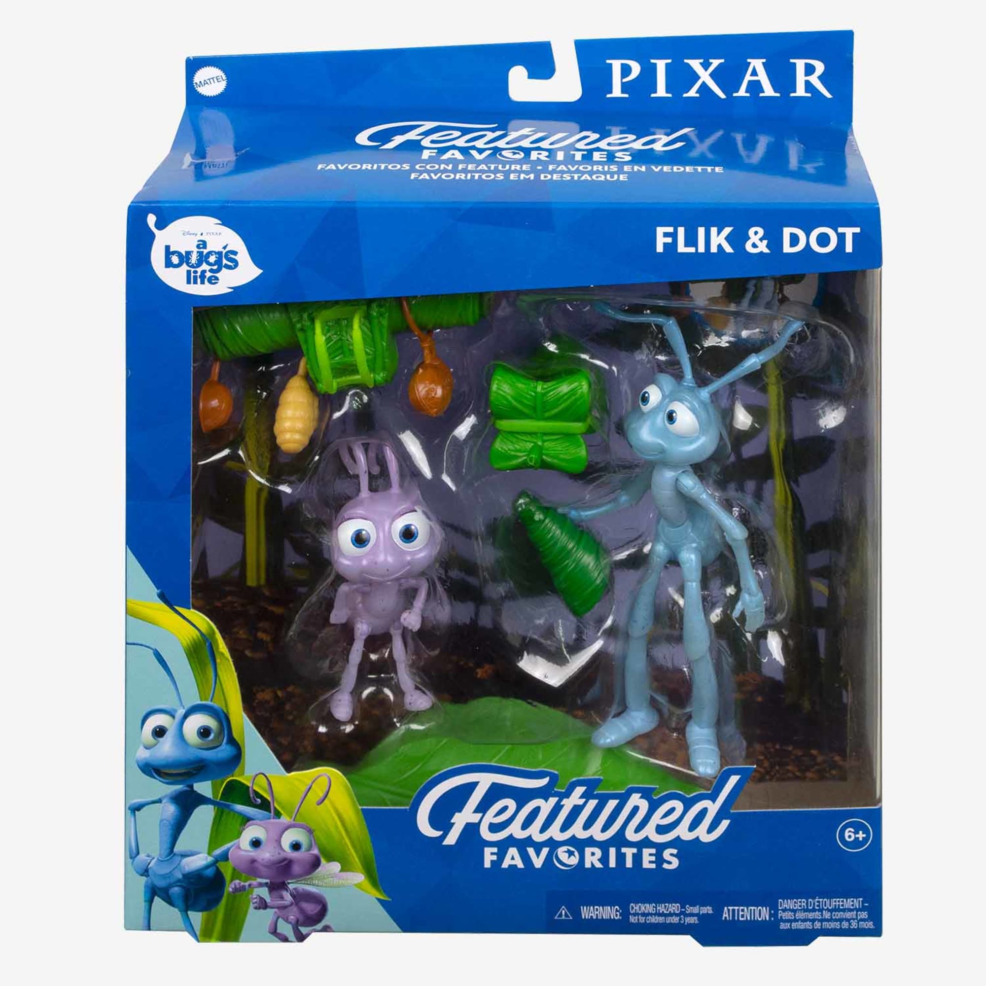 Pixar Featured Favorites Flik & Dot A Bug's Life Figures - Image 8