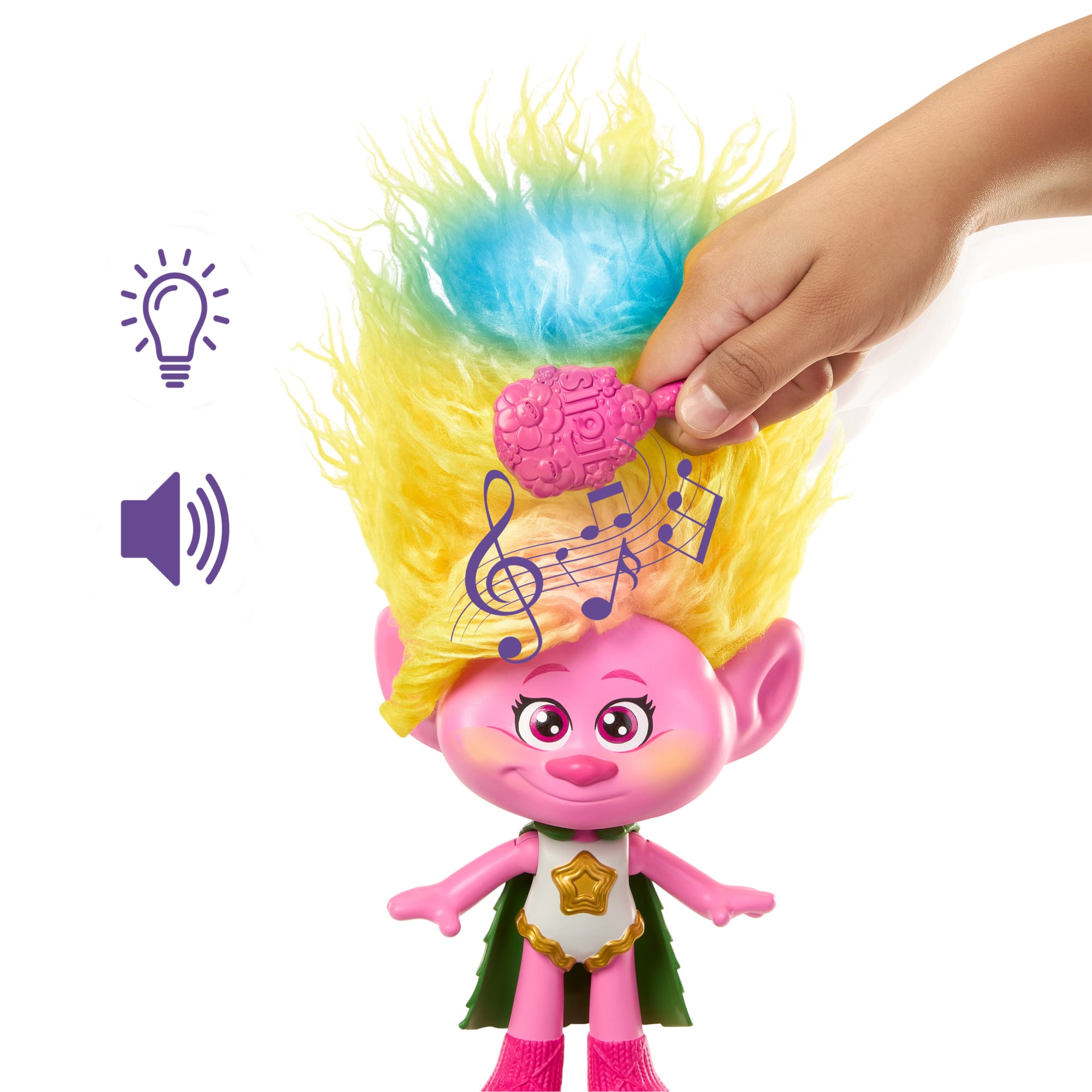 Dreamworks Trolls Band Together Rainbow Hairtunes™ Poupée Viva - Image 5
