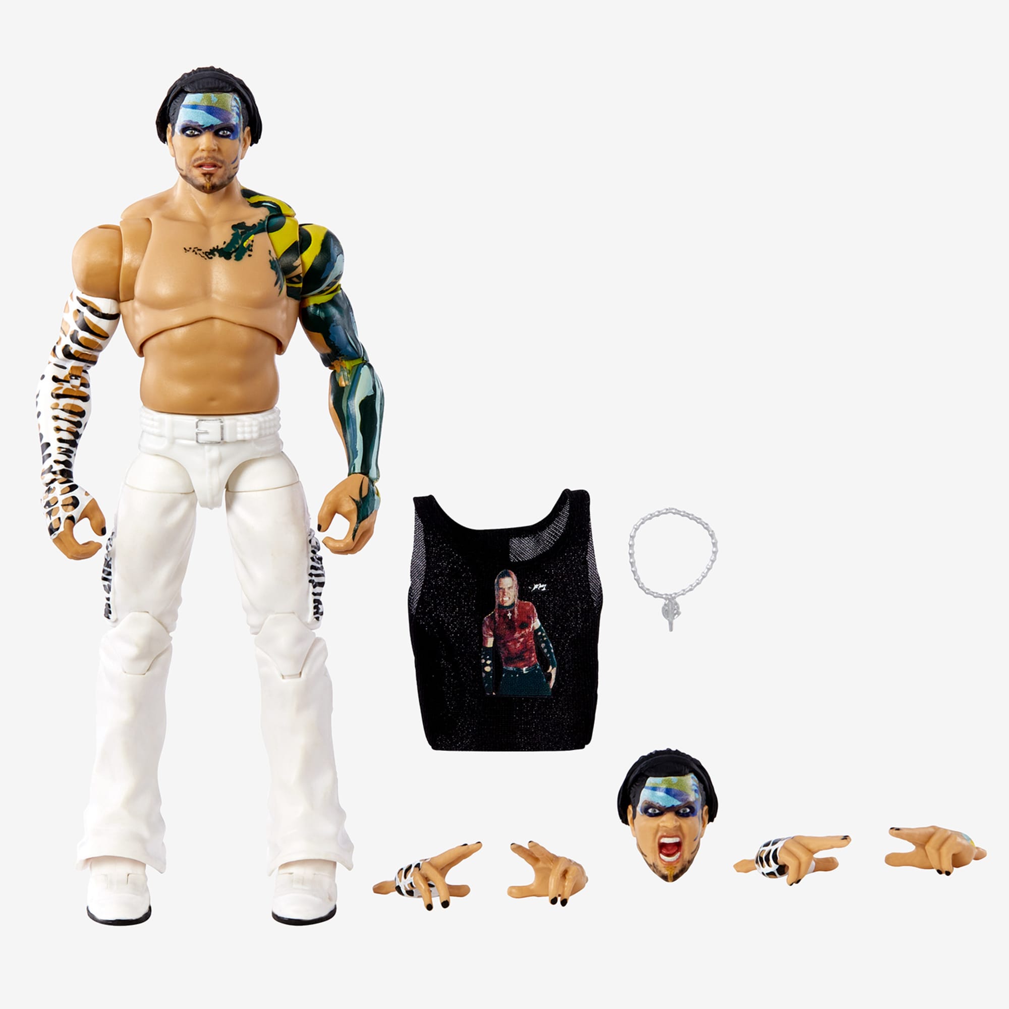 WWE Jeff Hardy Ultimate Edition Action Figure - Image 5