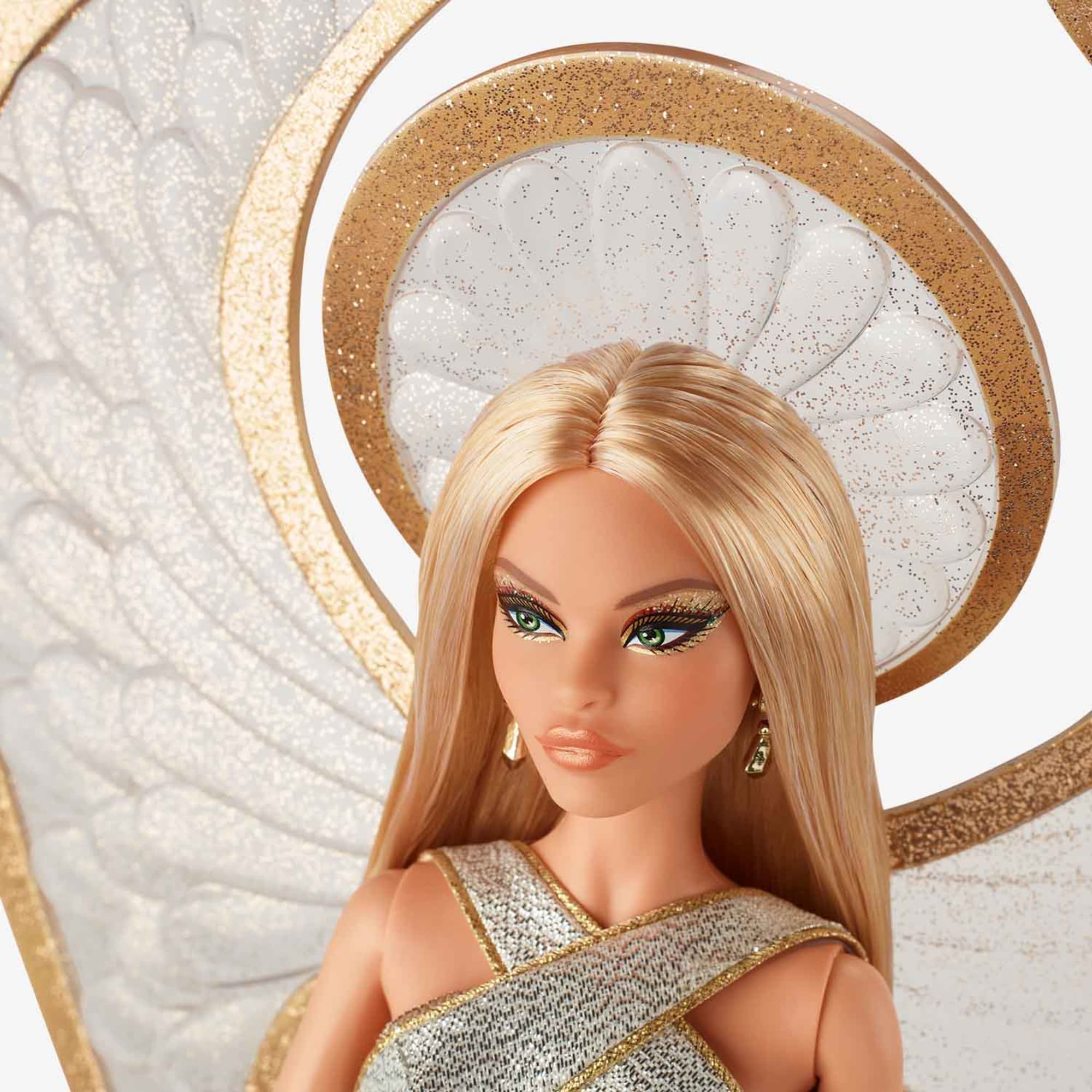 Bob Mackie Barbie Holiday Angel Doll - Image 9