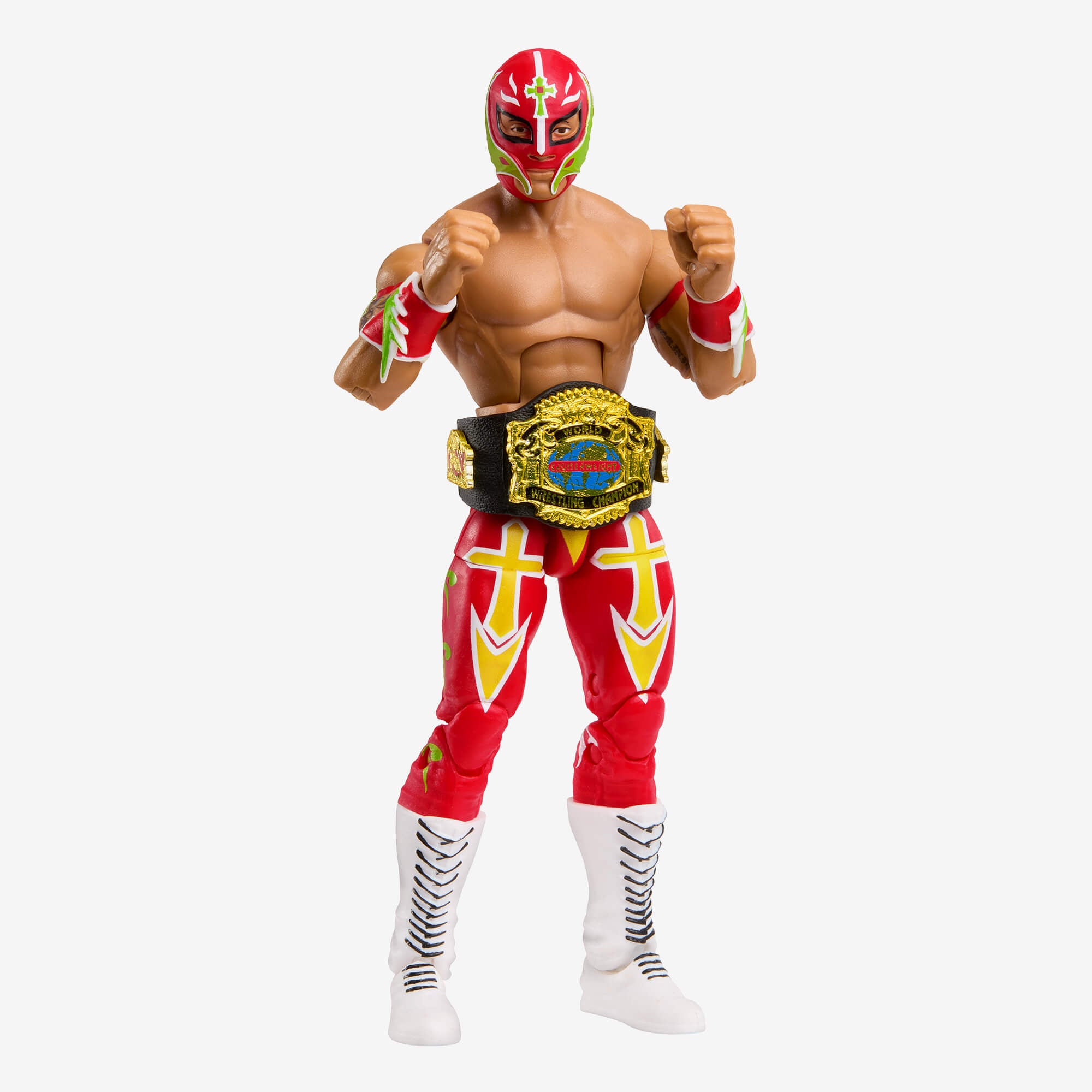 WWE Elite Collection Rey Mysterio Action Figure - Image 3