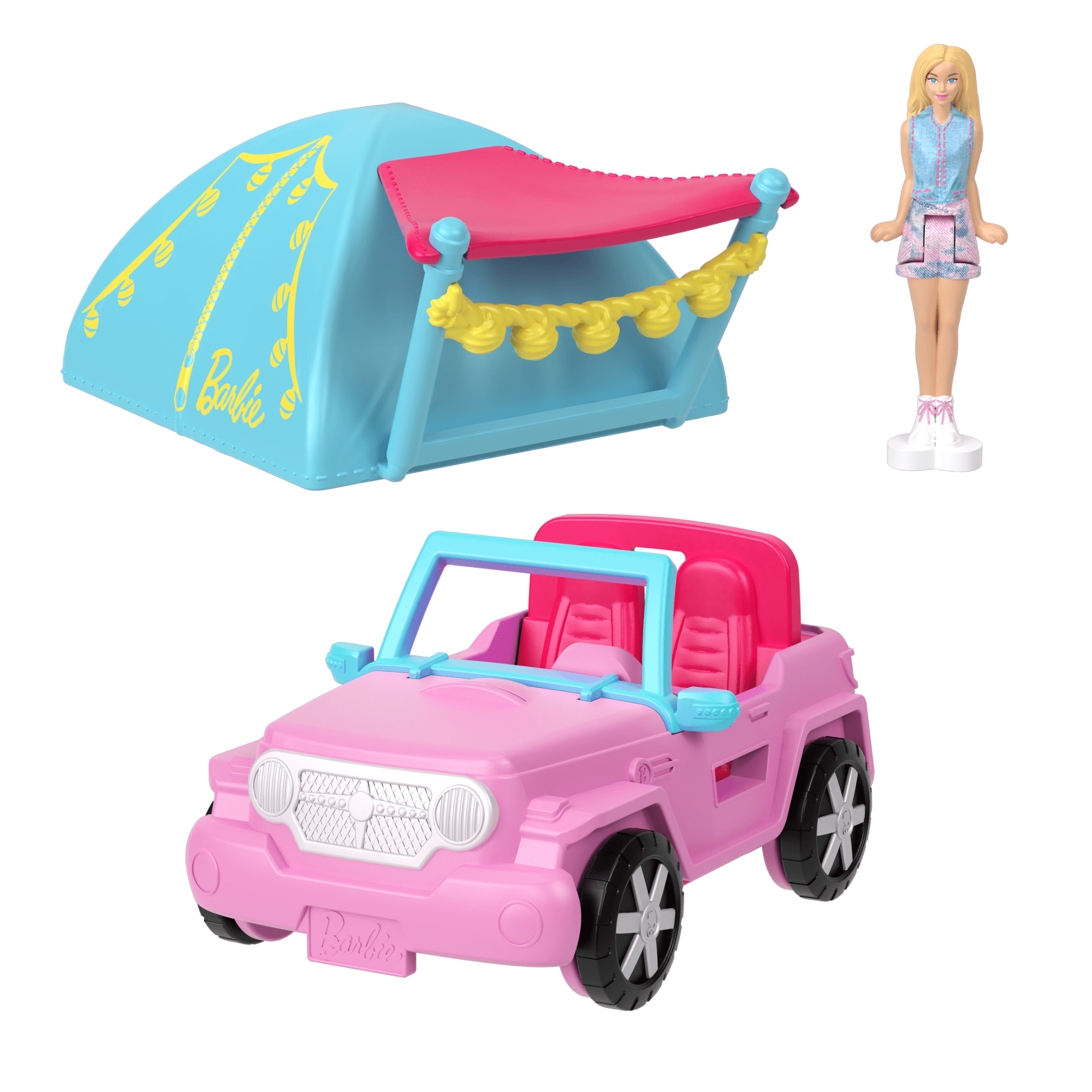 Barbie-Véhicule Tout-Terrain Mini-Barbieland-Coffret Avec Poupée - Image 4