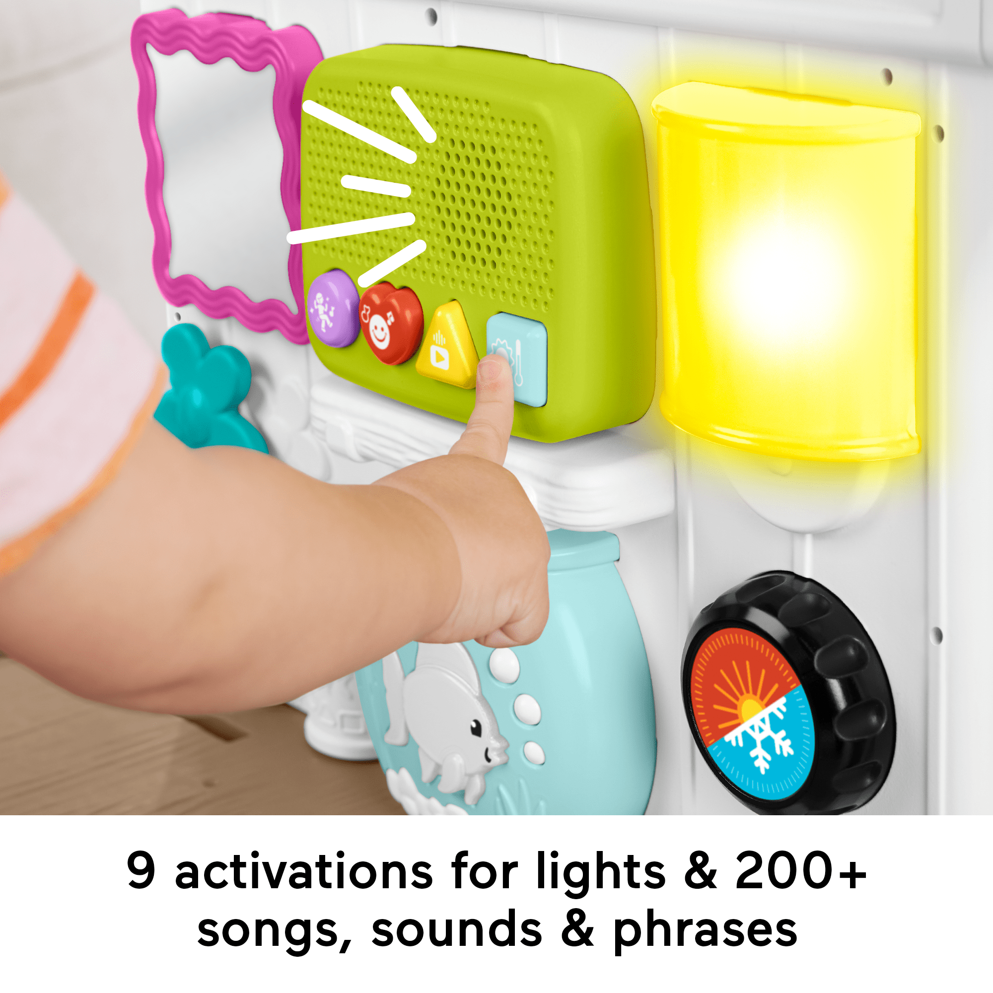 Fisher-Price Laugh & Learn Ultimate Playhouse Baby & Toddler Electronic Learning Toy - Image 4