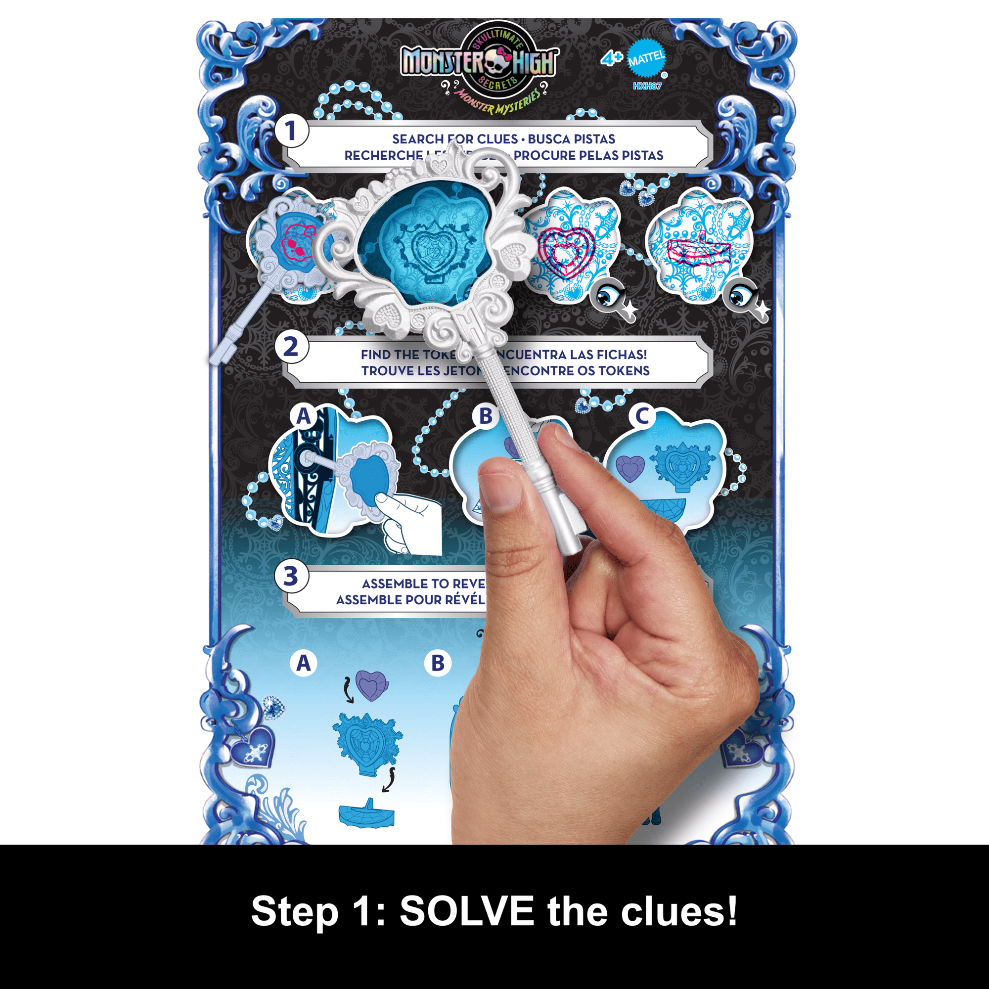 Monster High Skulltimate Secrets Monster Mysteries Playset. Abbey Bominable Doll With 19+ Surprises - Image 3