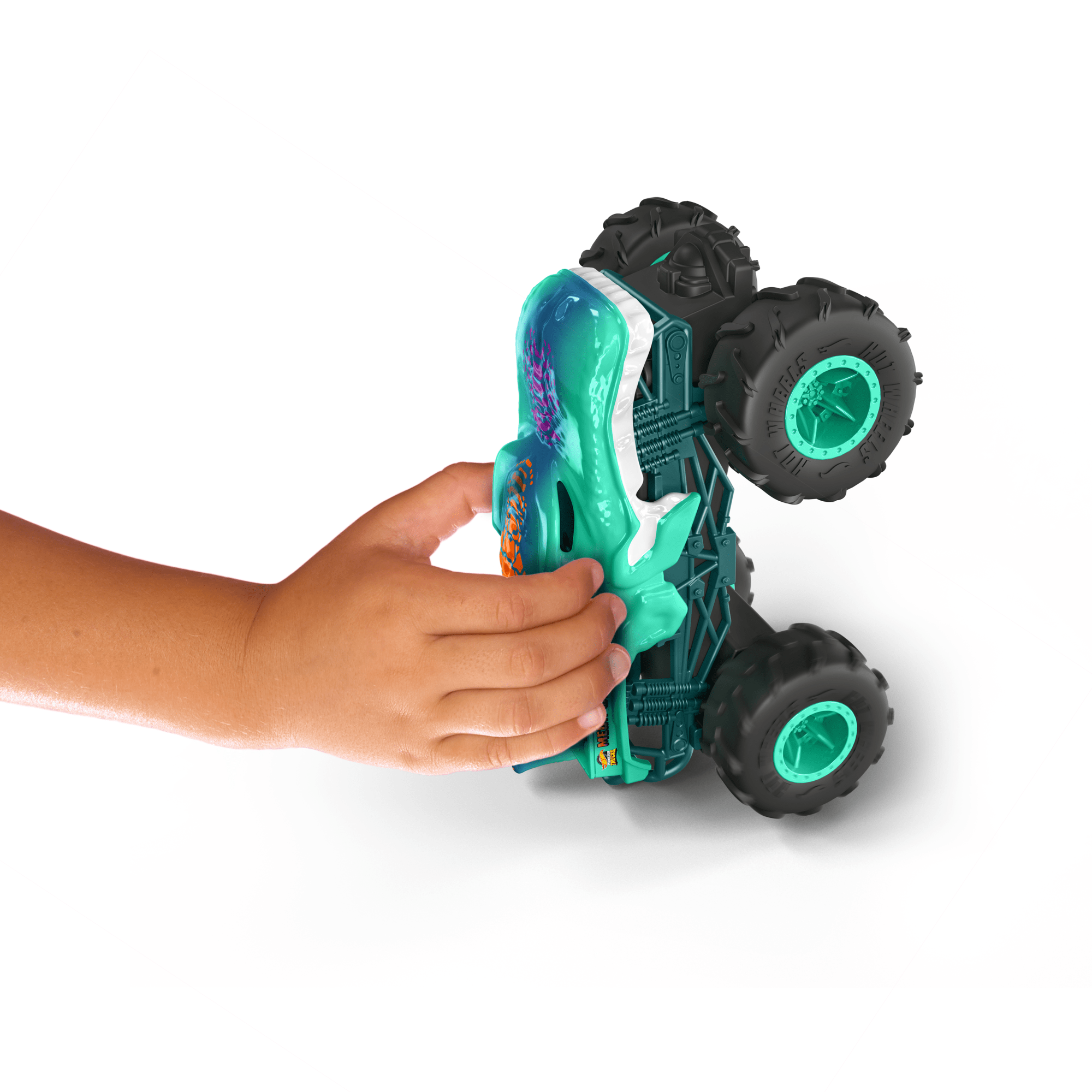 Hot Wheels Monster Trucks Vehículo a Control Remoto Mega Wrex Escala 1:24 - Image 5