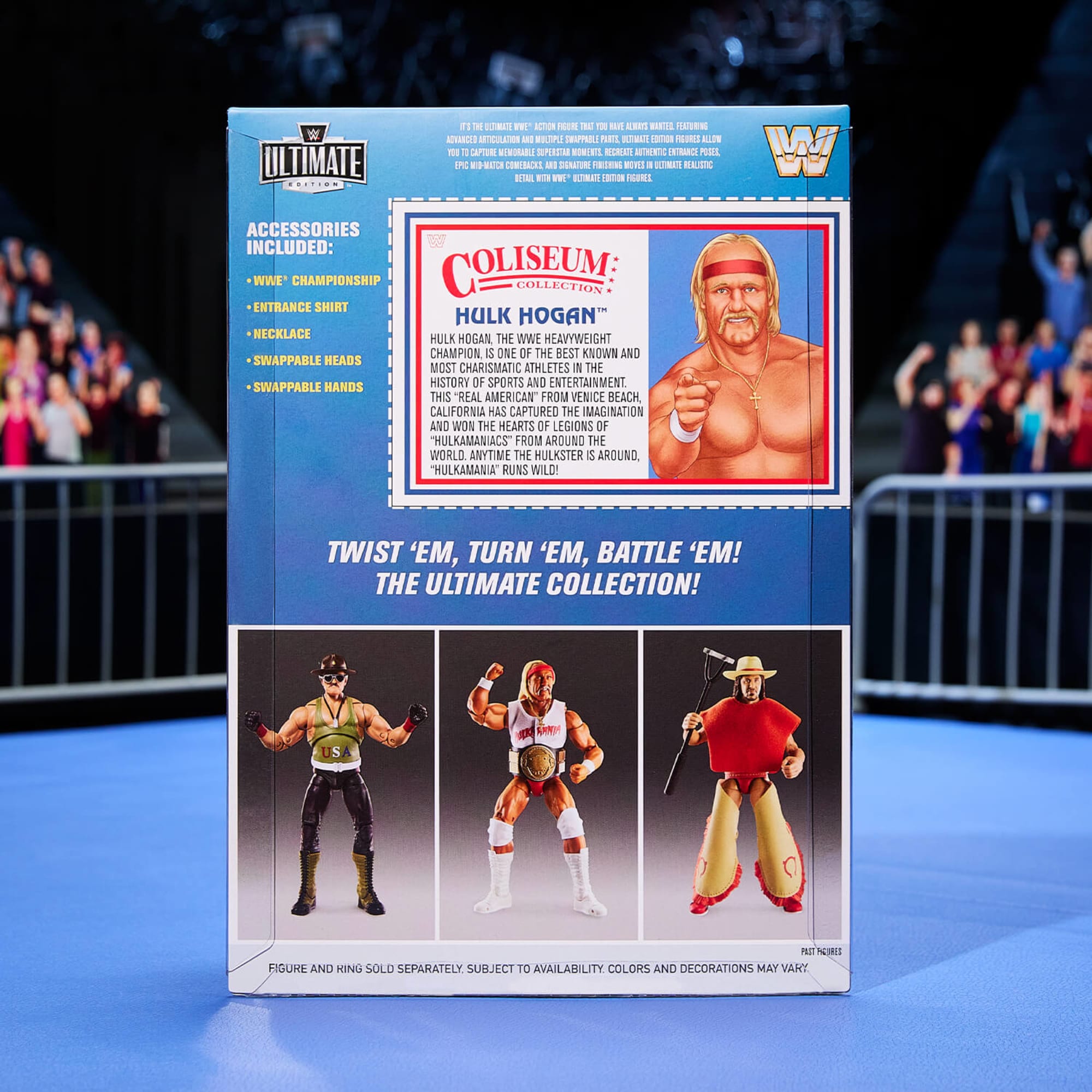 WWE Coliseum Collection Hulk Hogan & Terry Funk Ultimate Edition Figures - Image 6