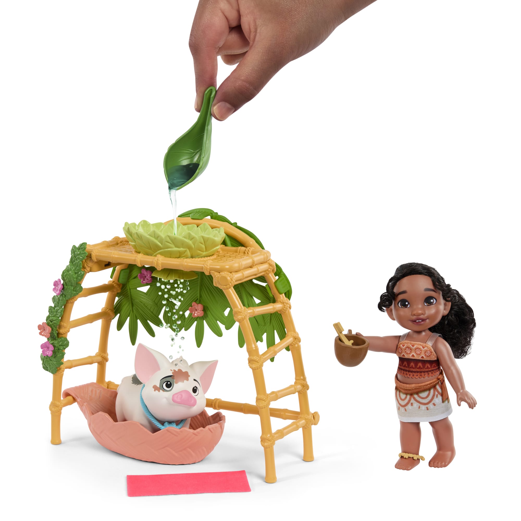 Disney Moana 2 Coffret de Jeu Plaisirs du Bain de Simea et Pua - Image 5