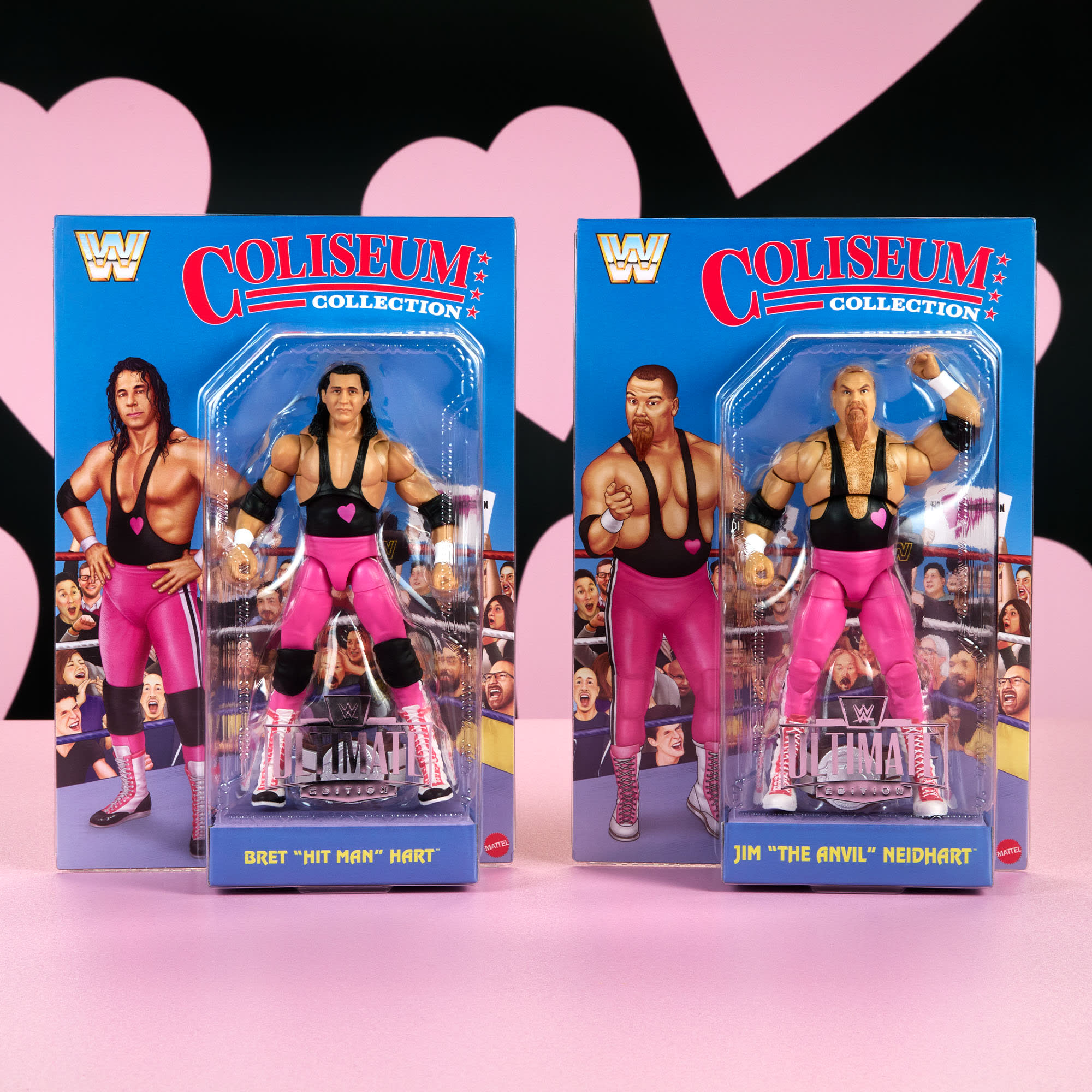 WWE Coliseum Collection Hart Foundation Action Figure 2-Pack - Image 10