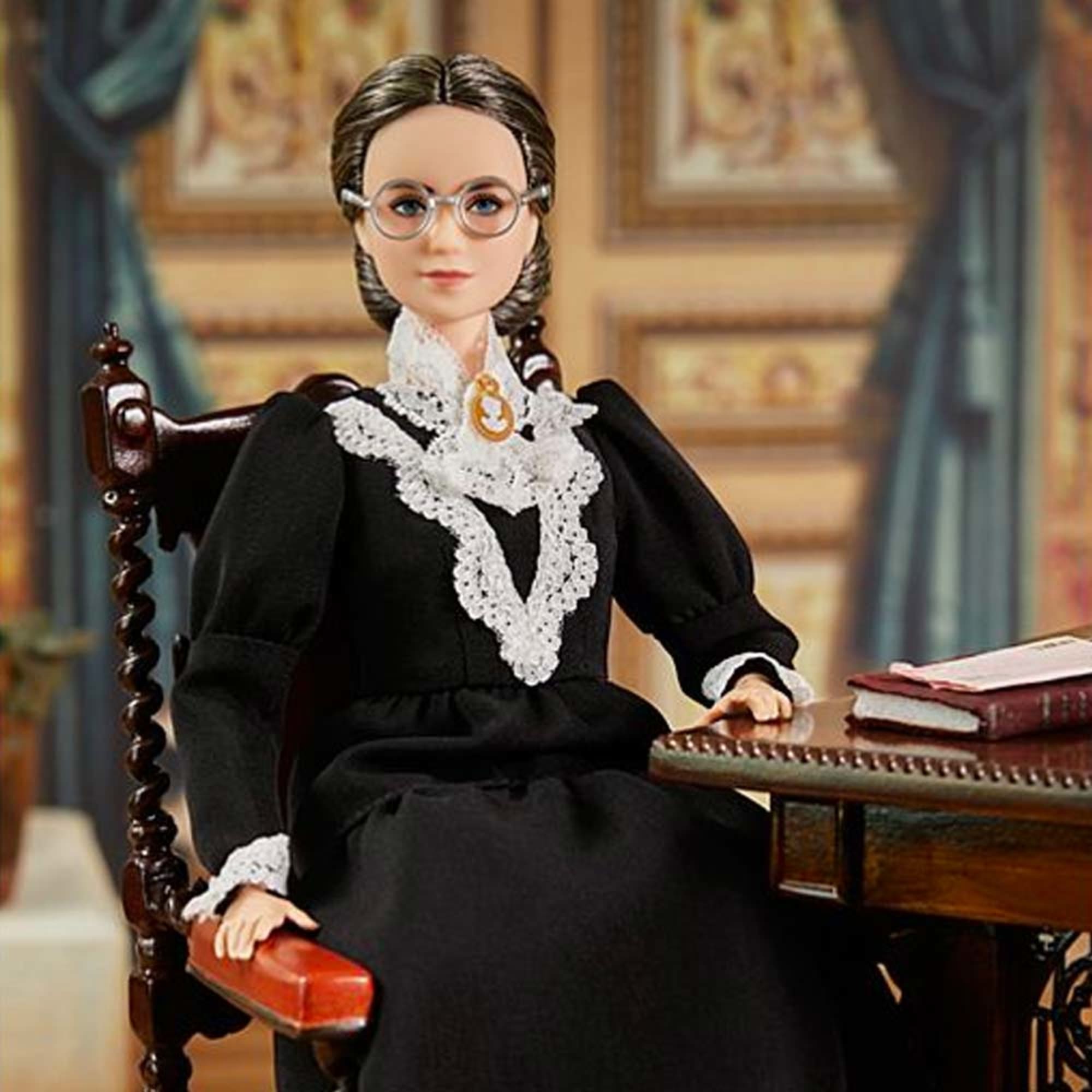 Susan B. Anthony Barbie Inspiring Women Doll - Image 4
