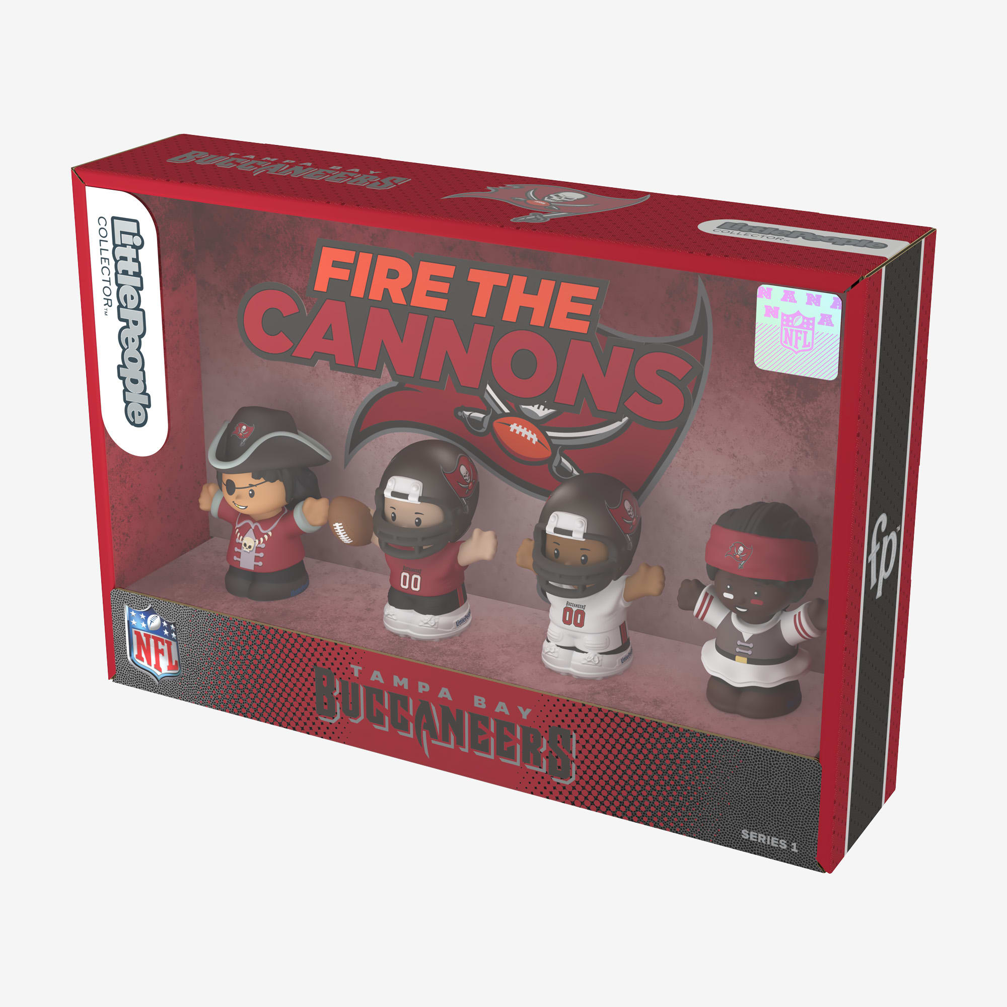 Little People Collector x NFL Tampa Bay Buccaneers Set - Image 11
