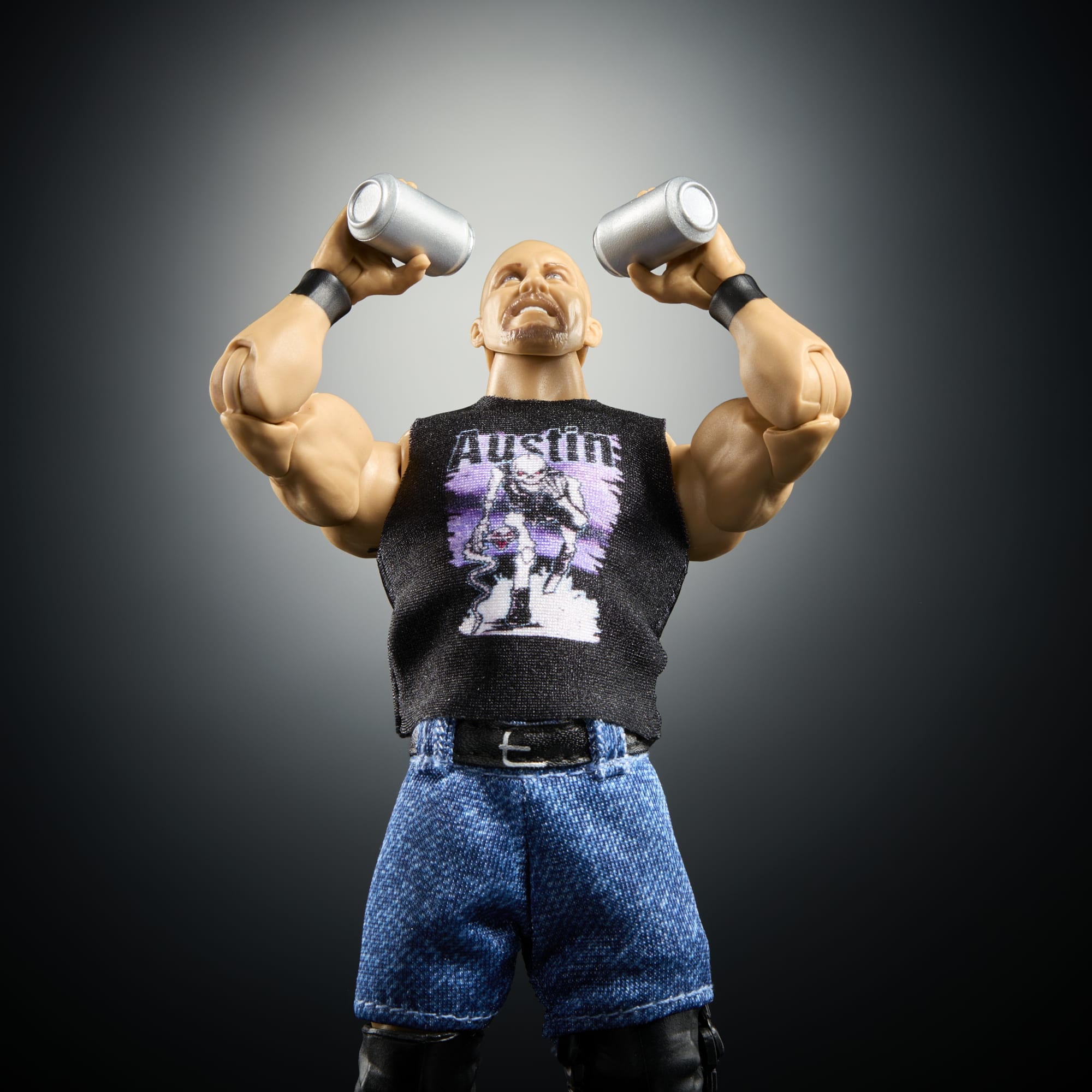 WWE Ultimate Edition Monday Night War 'stone Cold' Steve Austin Action Figure - Image 3