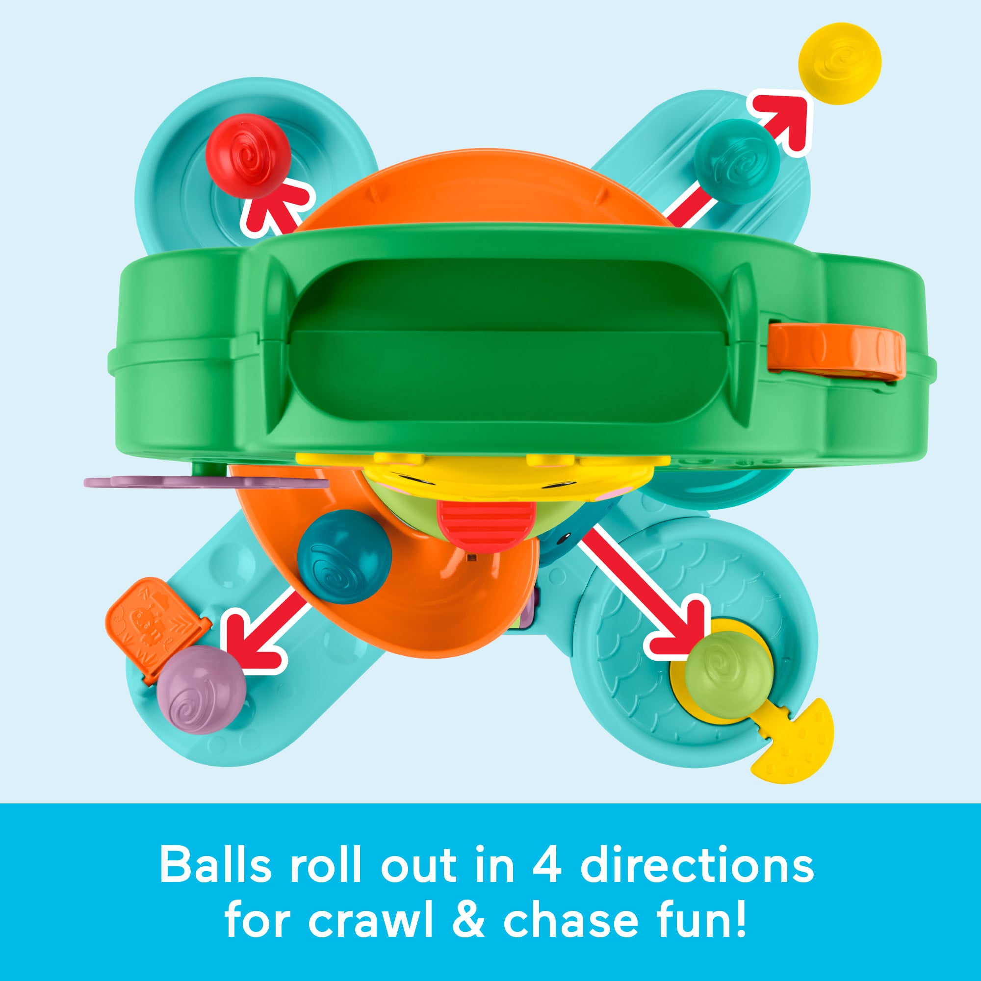 Fisher-Price Sit-To-Stand Jungle Tree. Baby To Toddler Musical Ball Drop Play Center. 6 Balls - Image 5